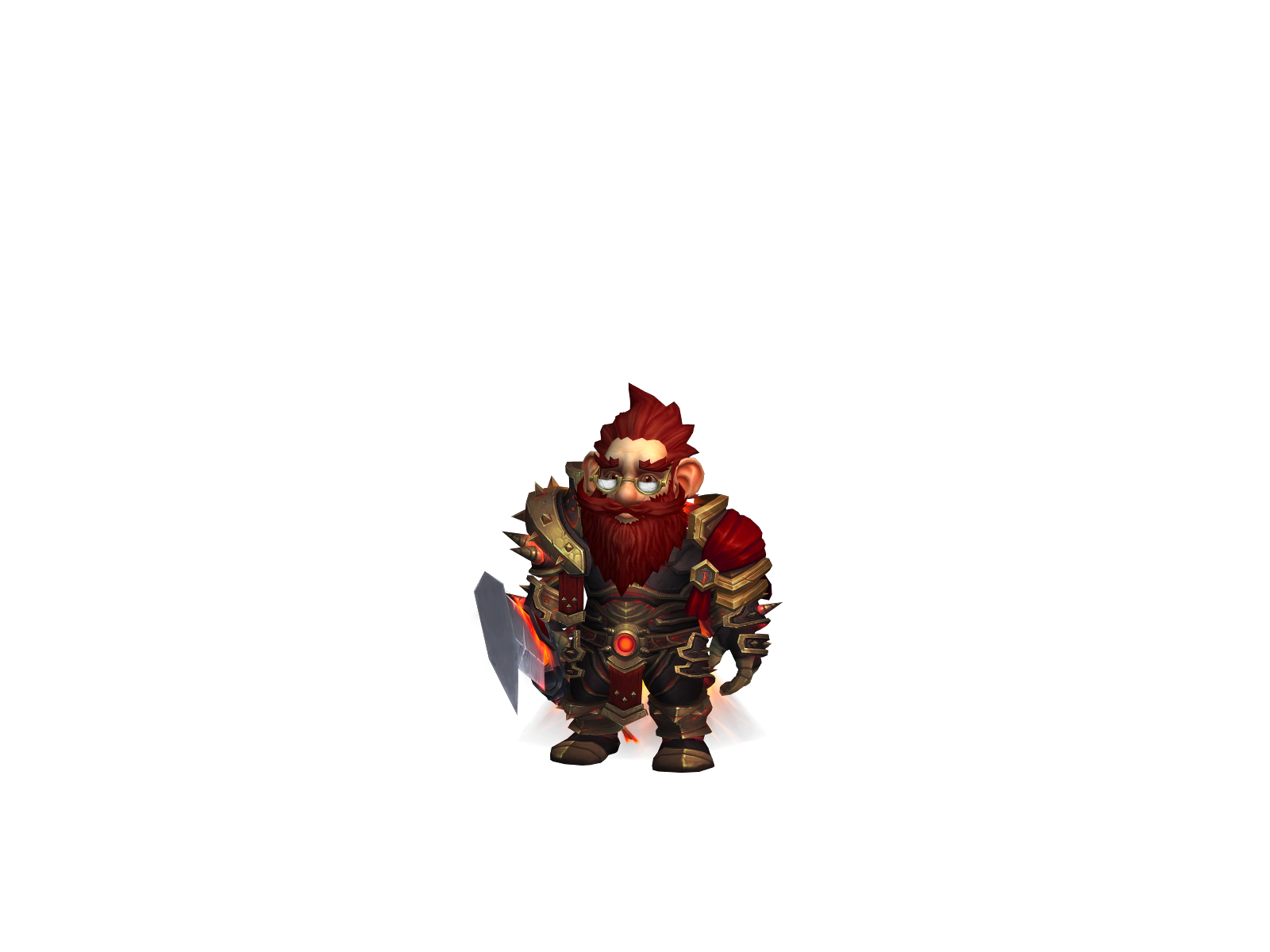 Ignamite 3D character render