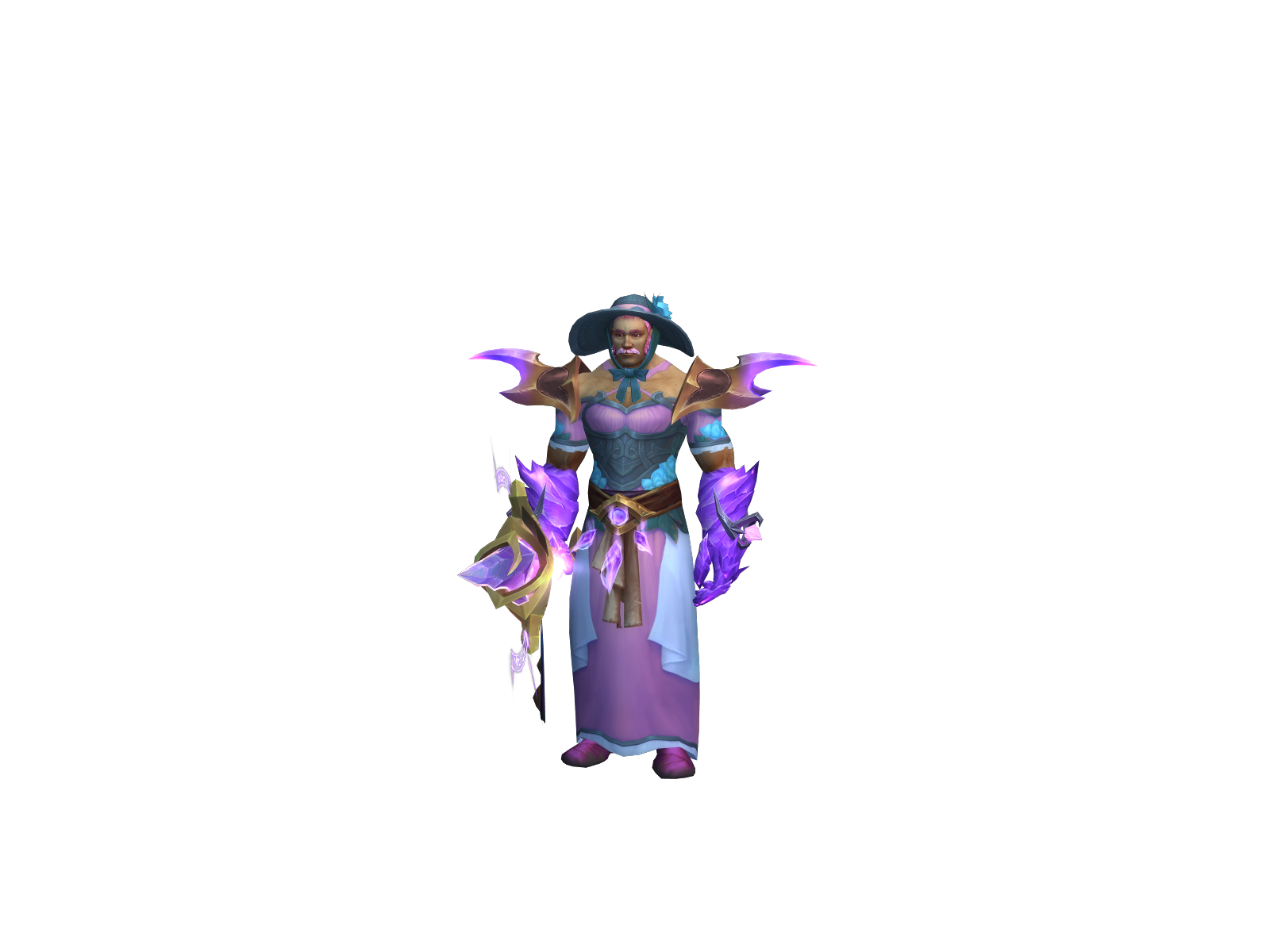 Chëryl 3D character render