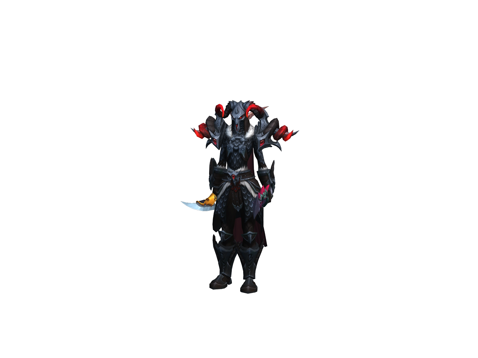 Baniar 3D character render
