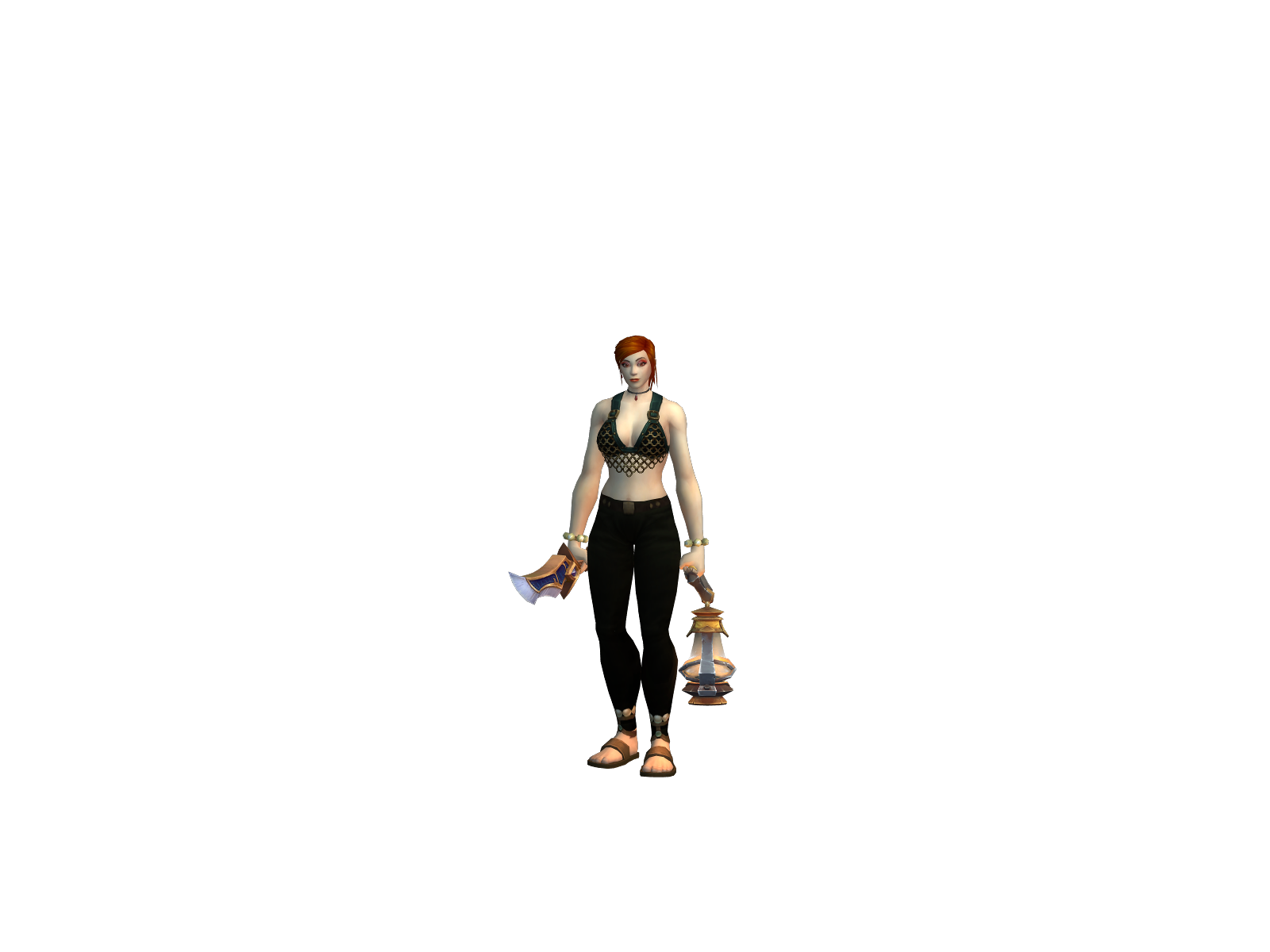 Fliccs 3D character render