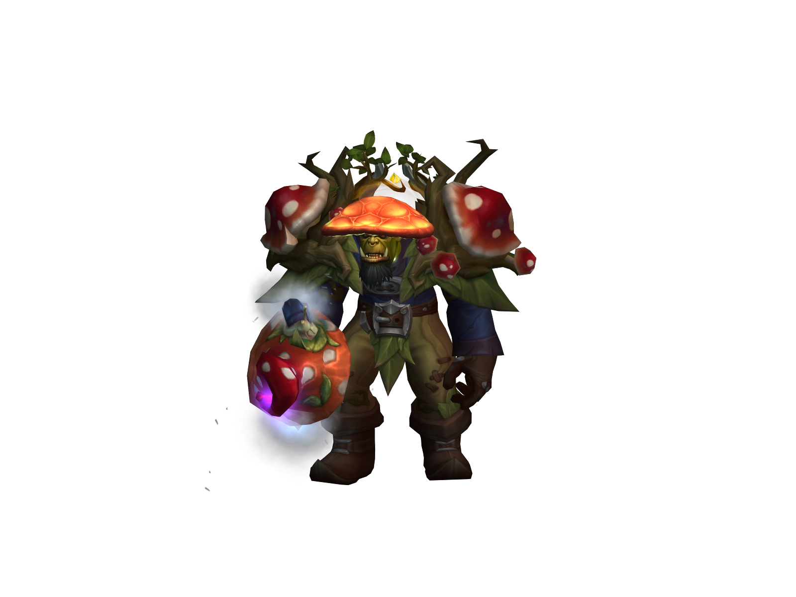 Sporez 3D character render