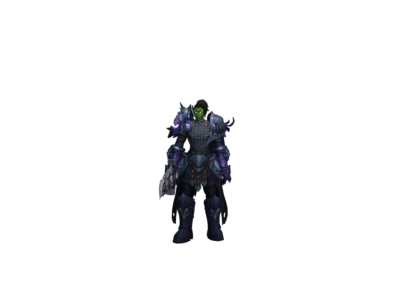 Razoroak 3D character render