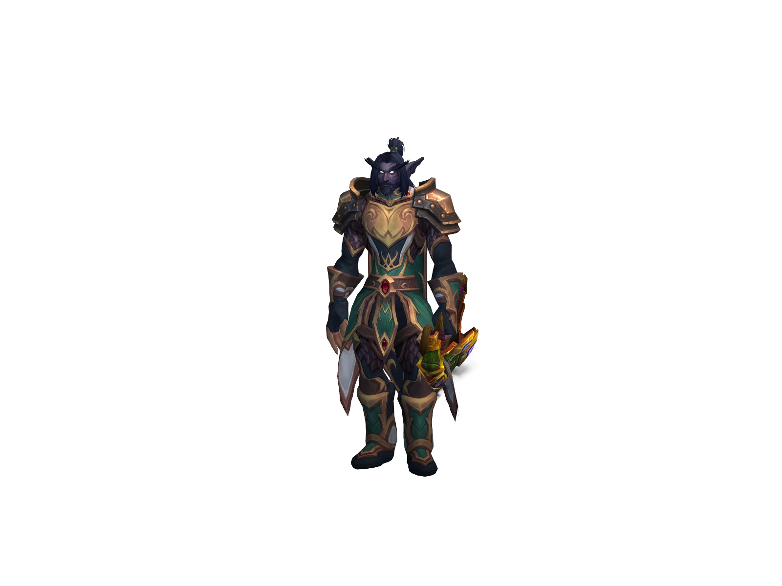 Kouman 3D character render