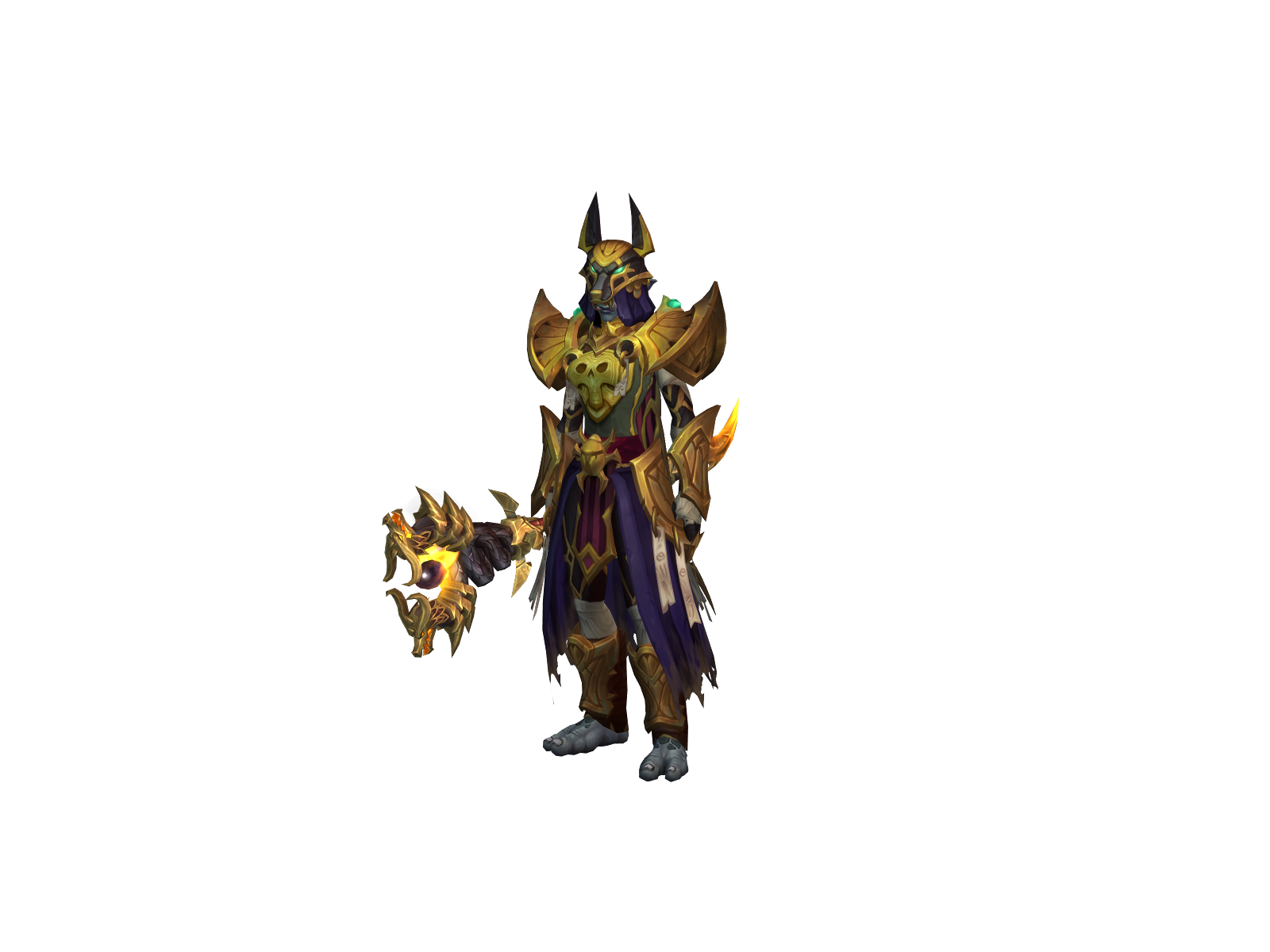 Terian 3D character render