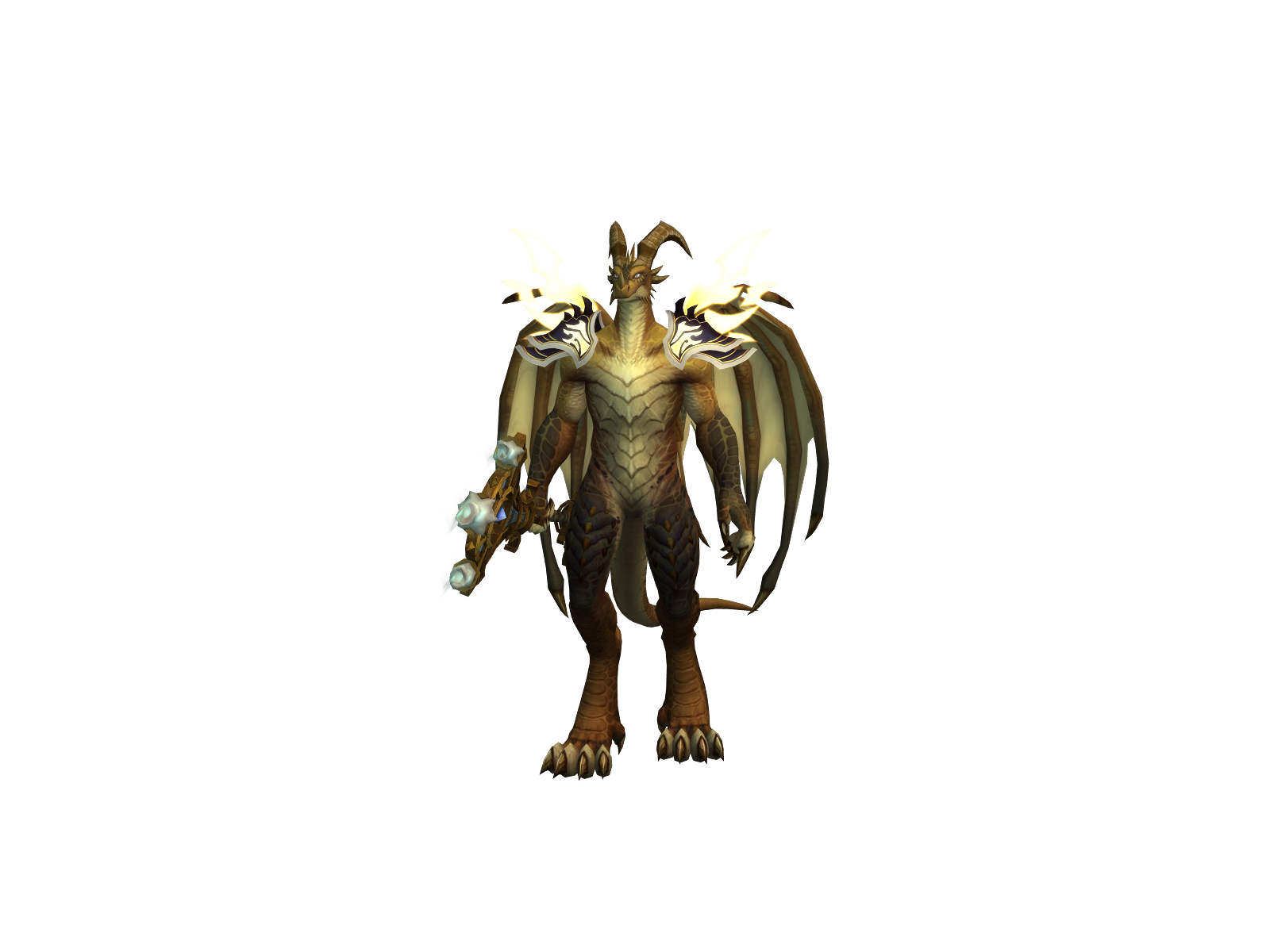 Dragnot 3D character render