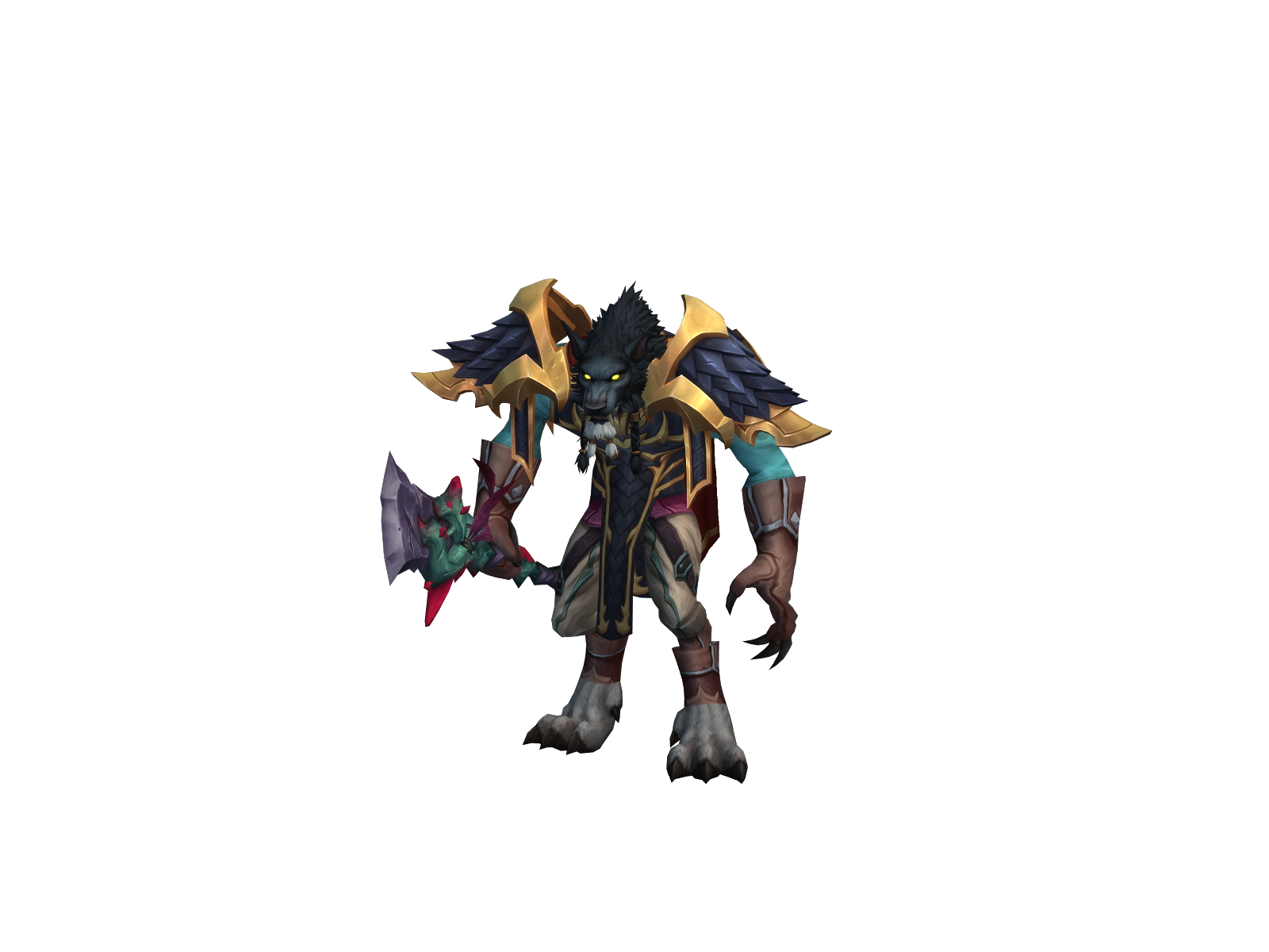 Lonallin 3D character render