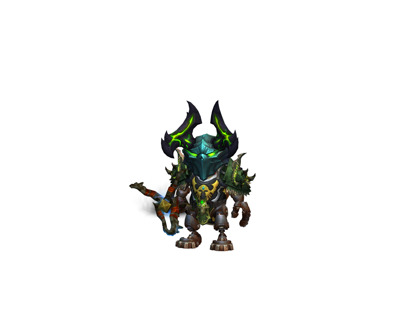 Autotuned 3D character render