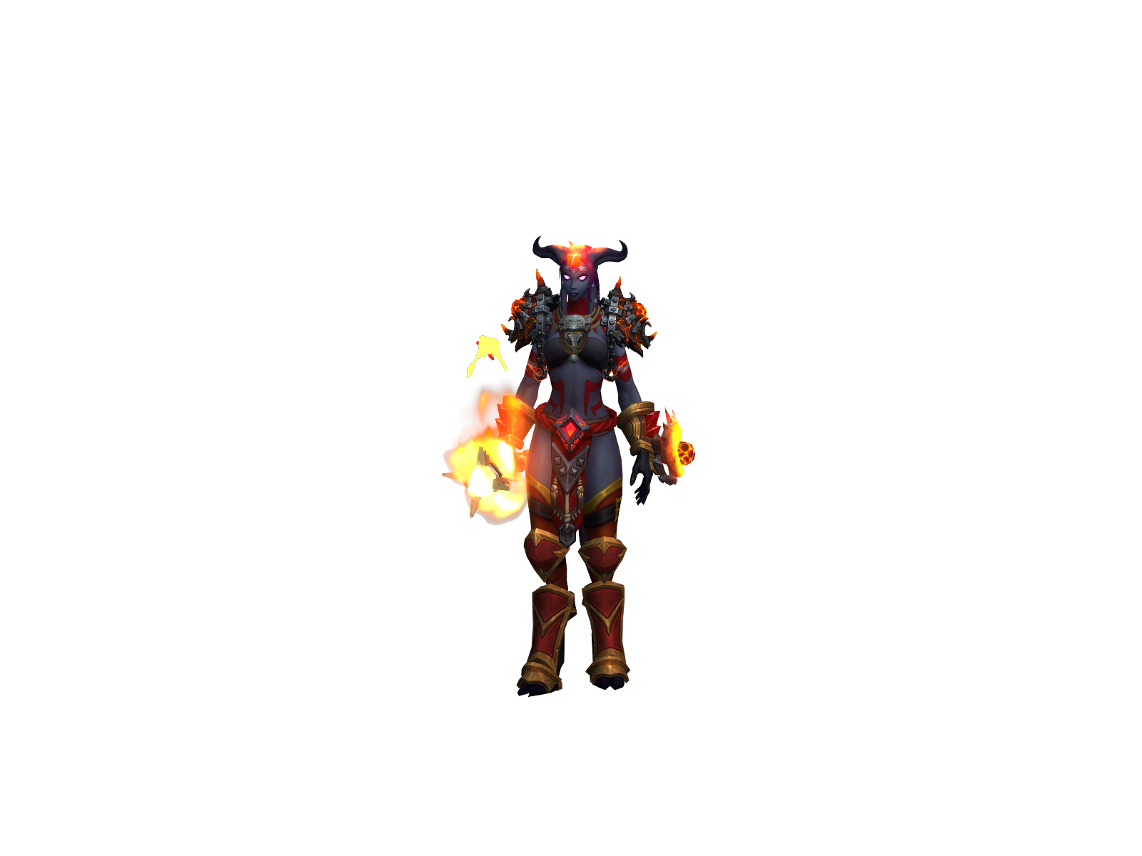 Ashzari 3D character render