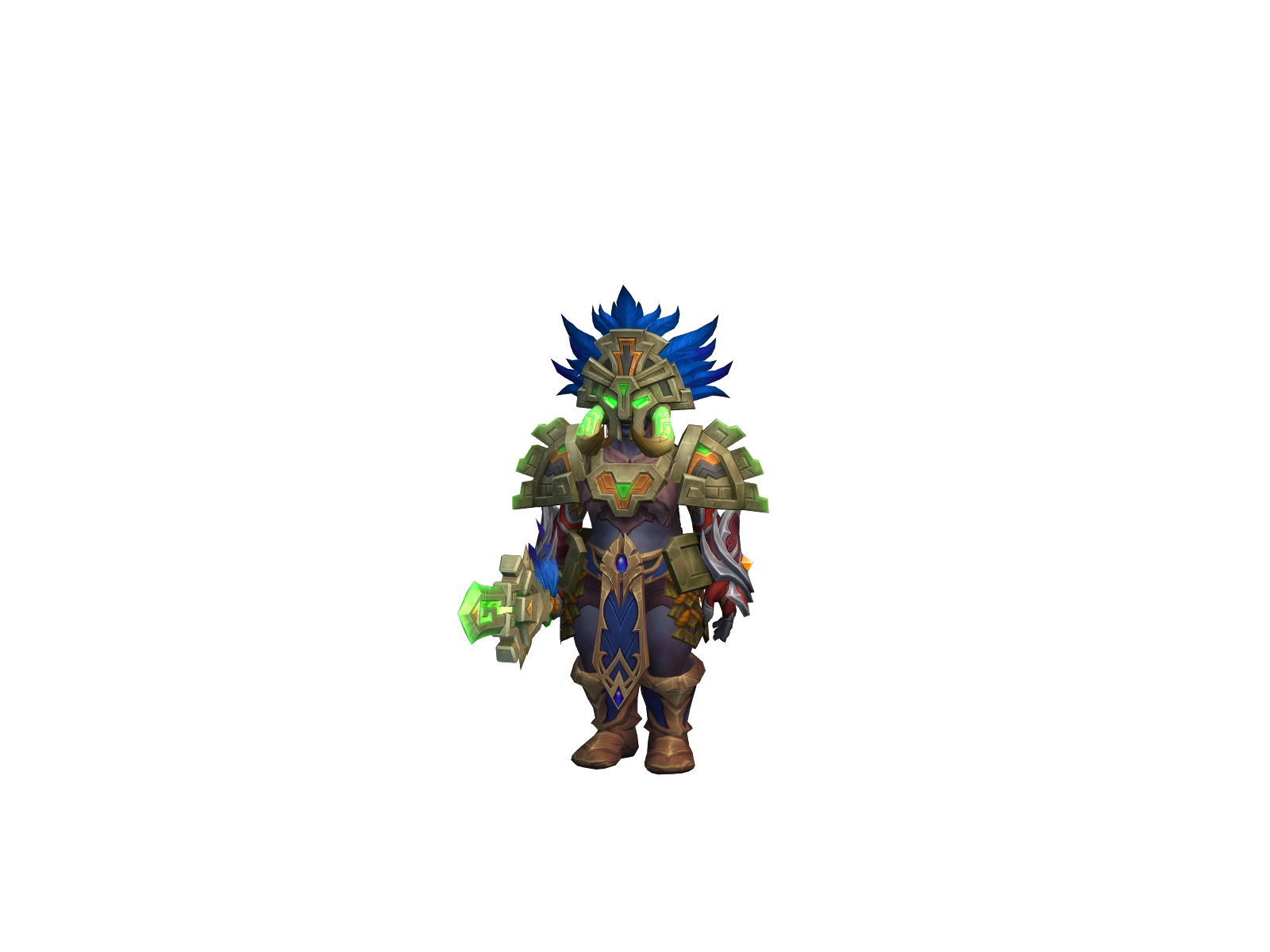 Lunapala 3D character render