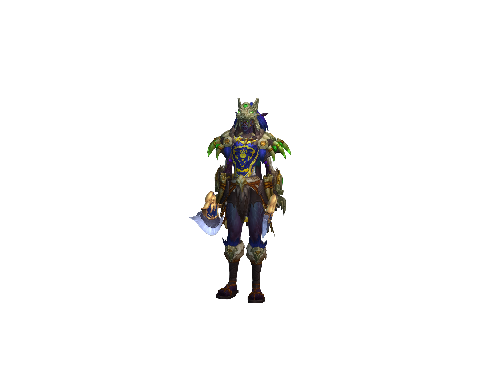 Maialen 3D character render