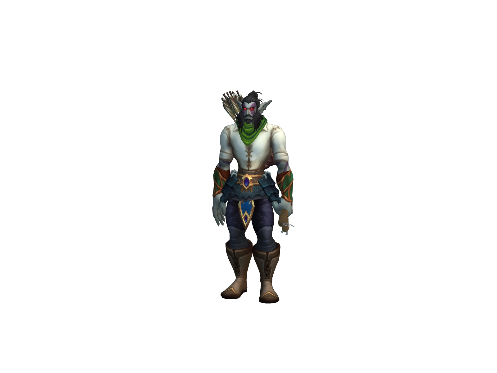 Drenchen 3D character render