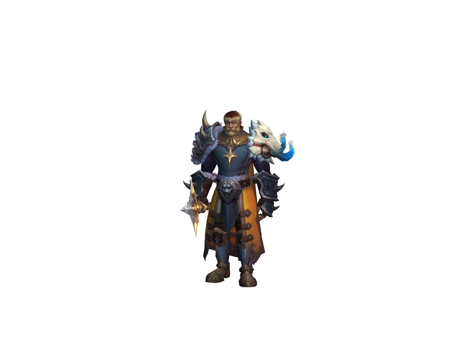 Järn 3D character render