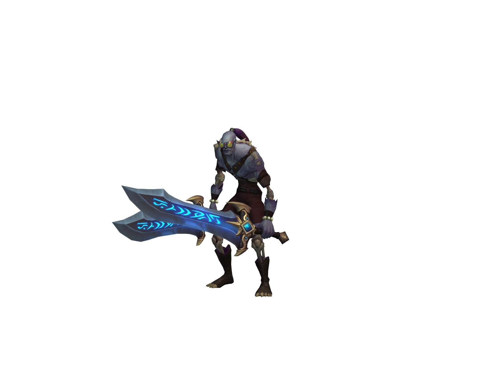 Zeratùl 3D character render