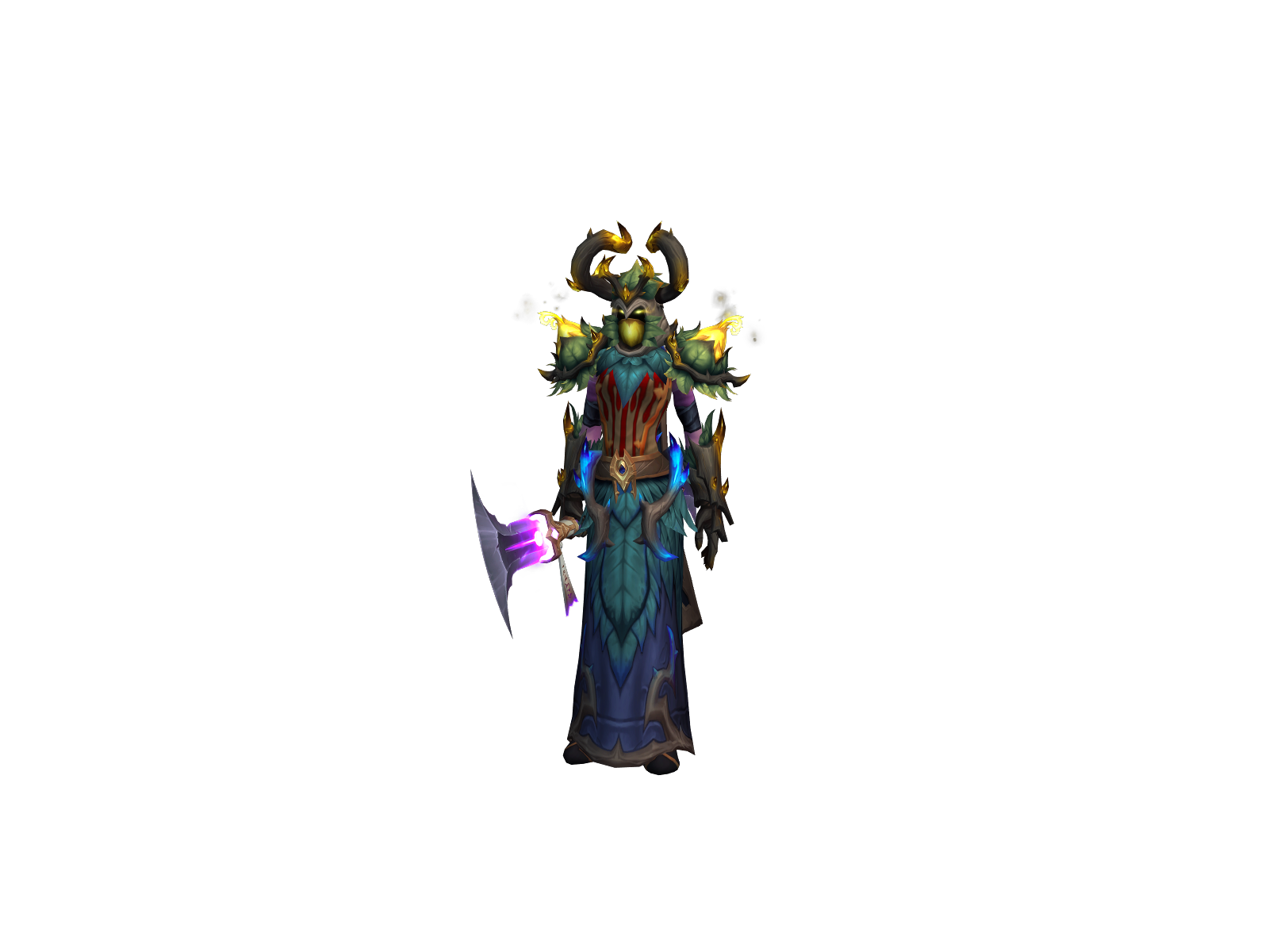 Duhfective 3D character render