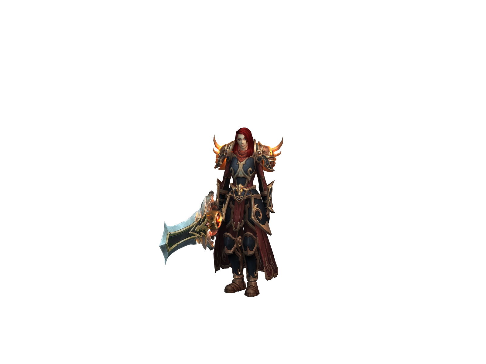 Liandroa 3D character render