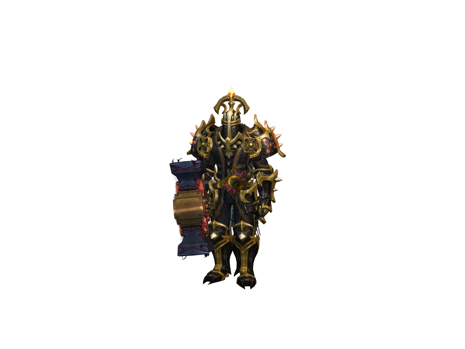 Hailchrist 3D character render