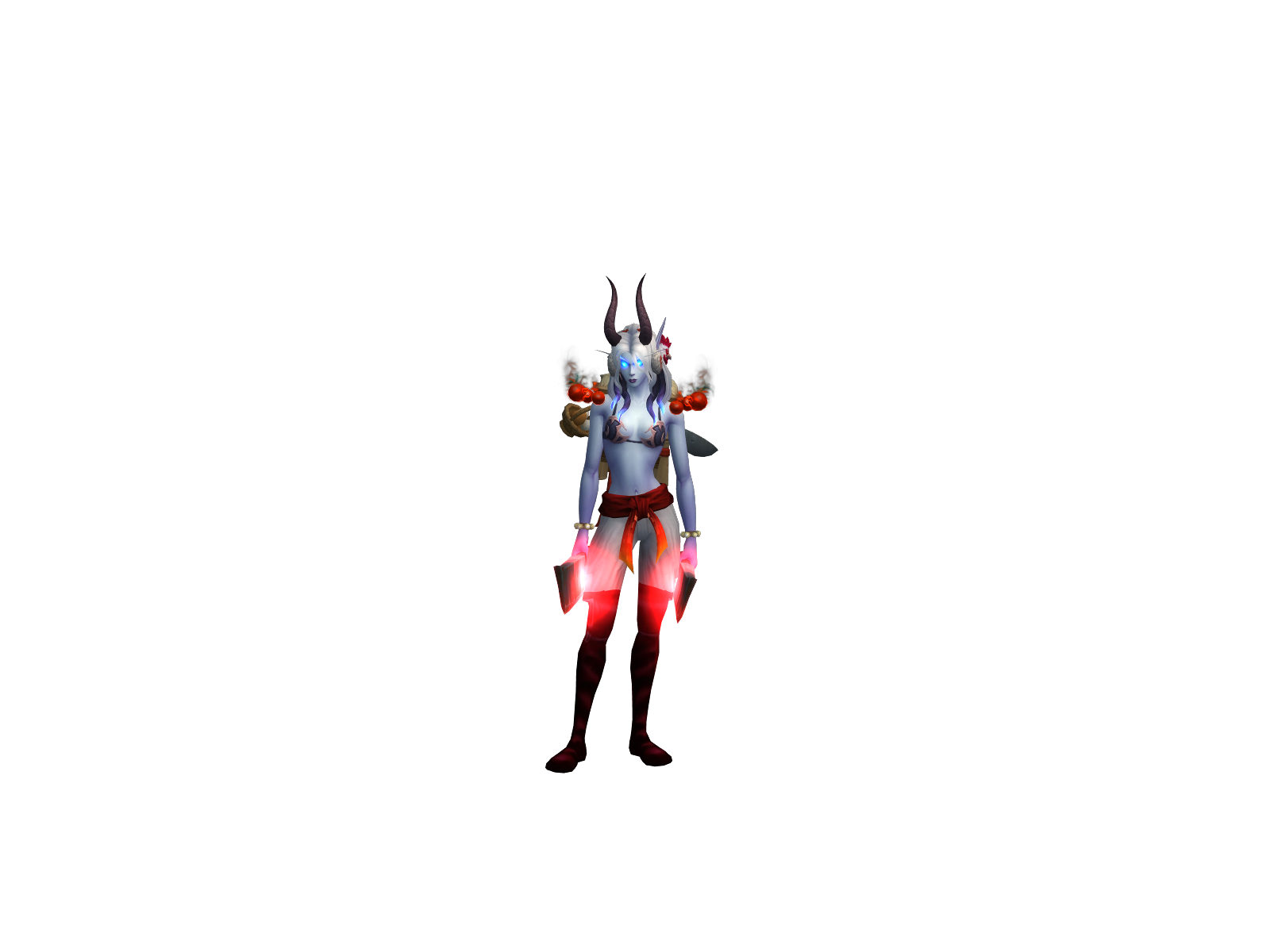 Nyxrael 3D character render