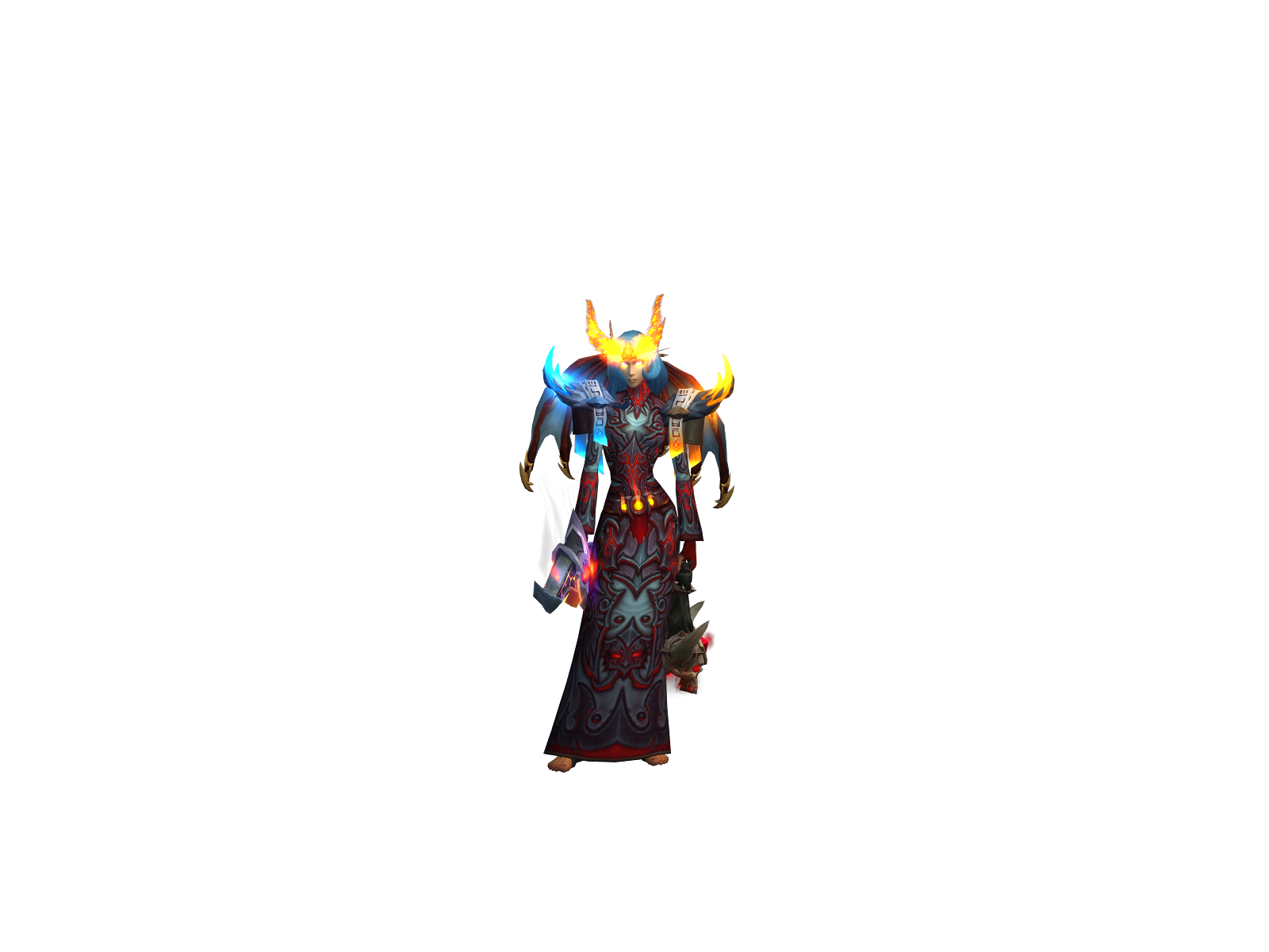 Föfö 3D character render