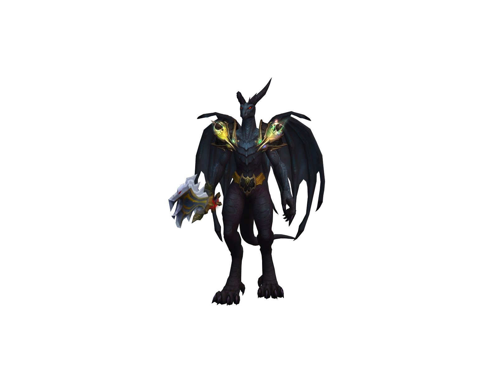 Drvoker 3D character render