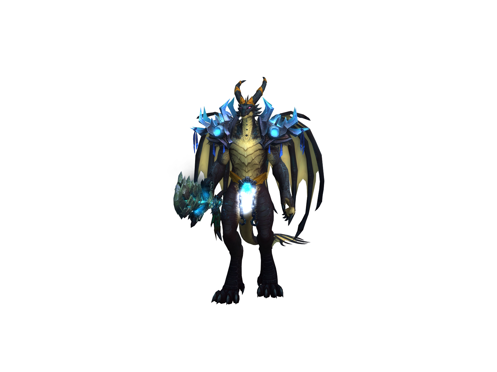 Crowbartalon 3D character render