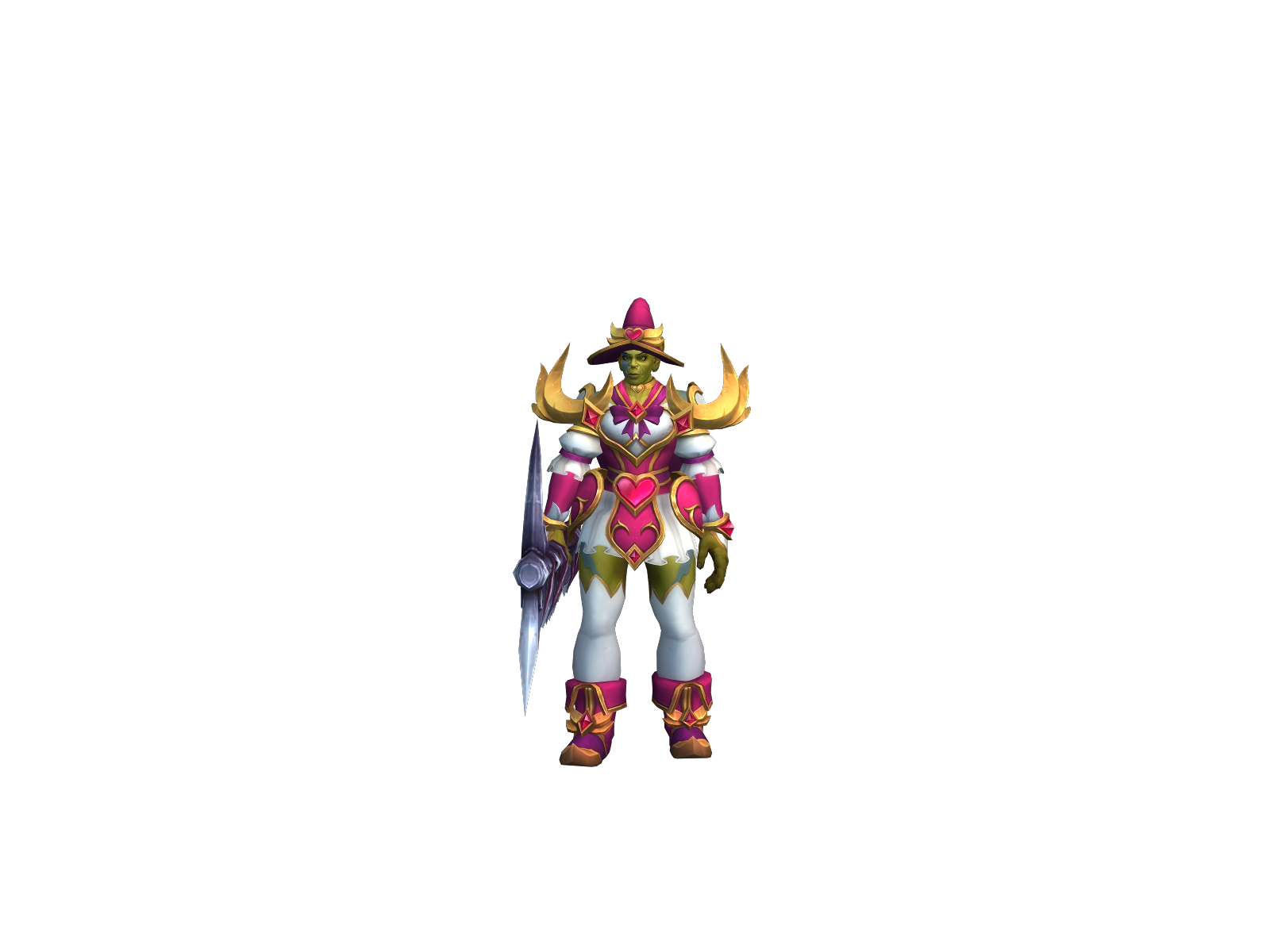 Qianzuiws 3D character render