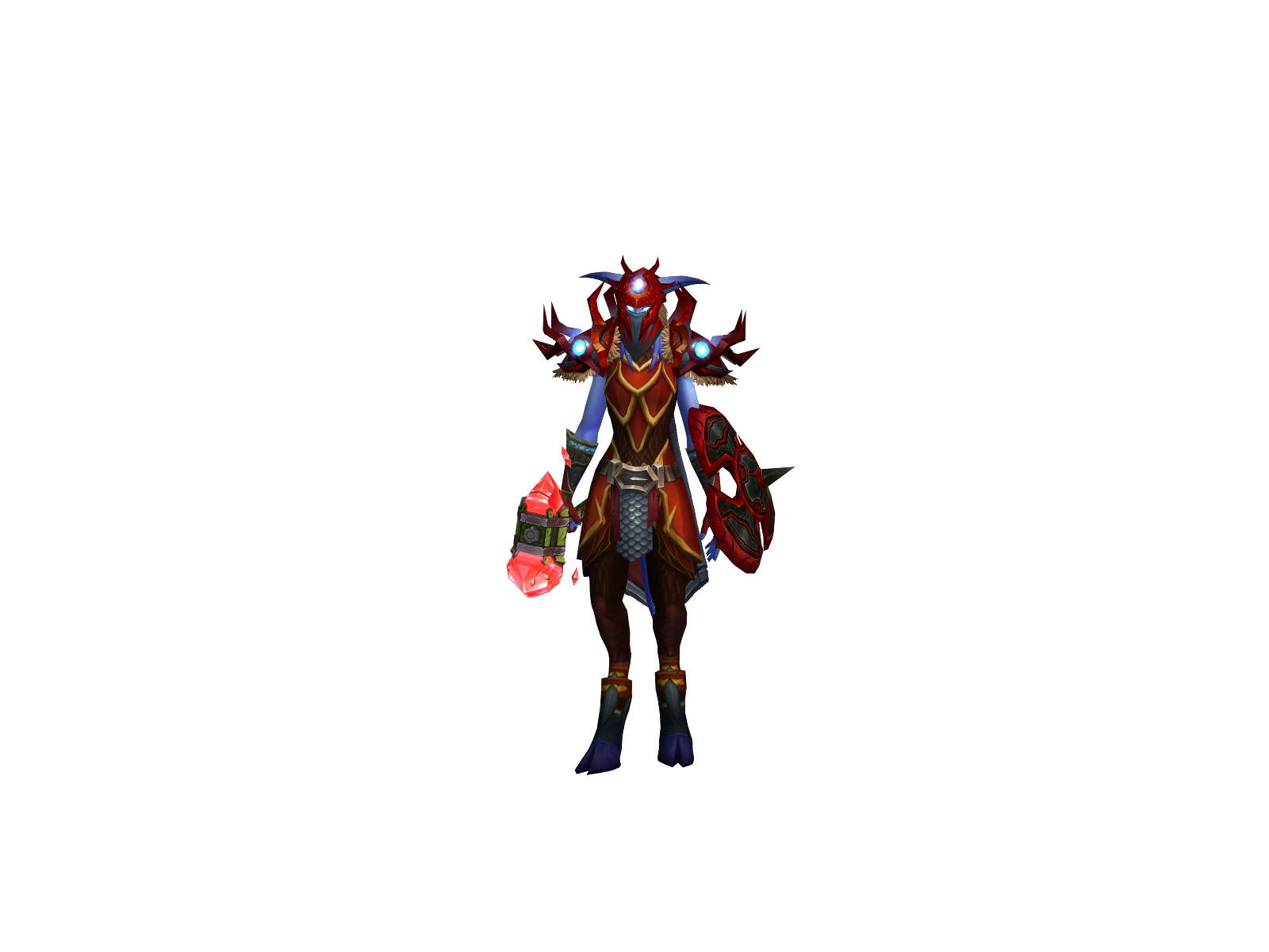 Kuzap 3D character render