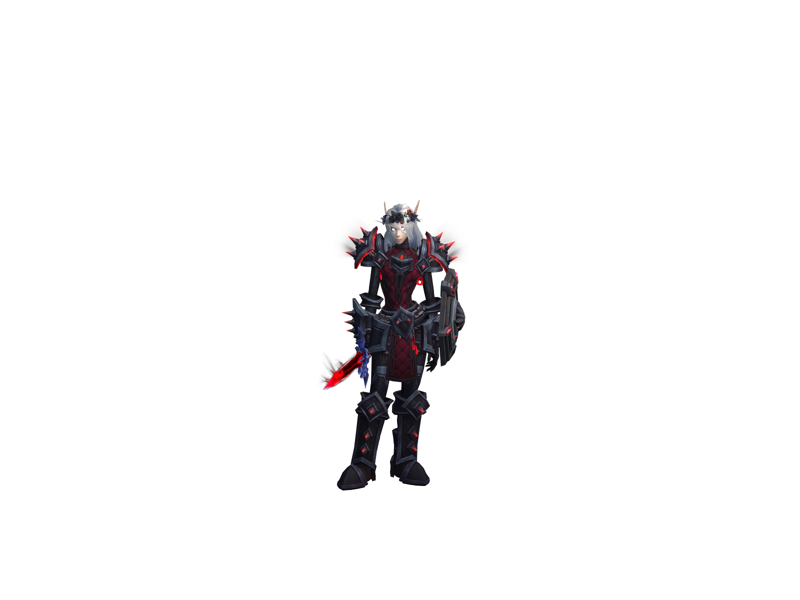 Zaciana 3D character render