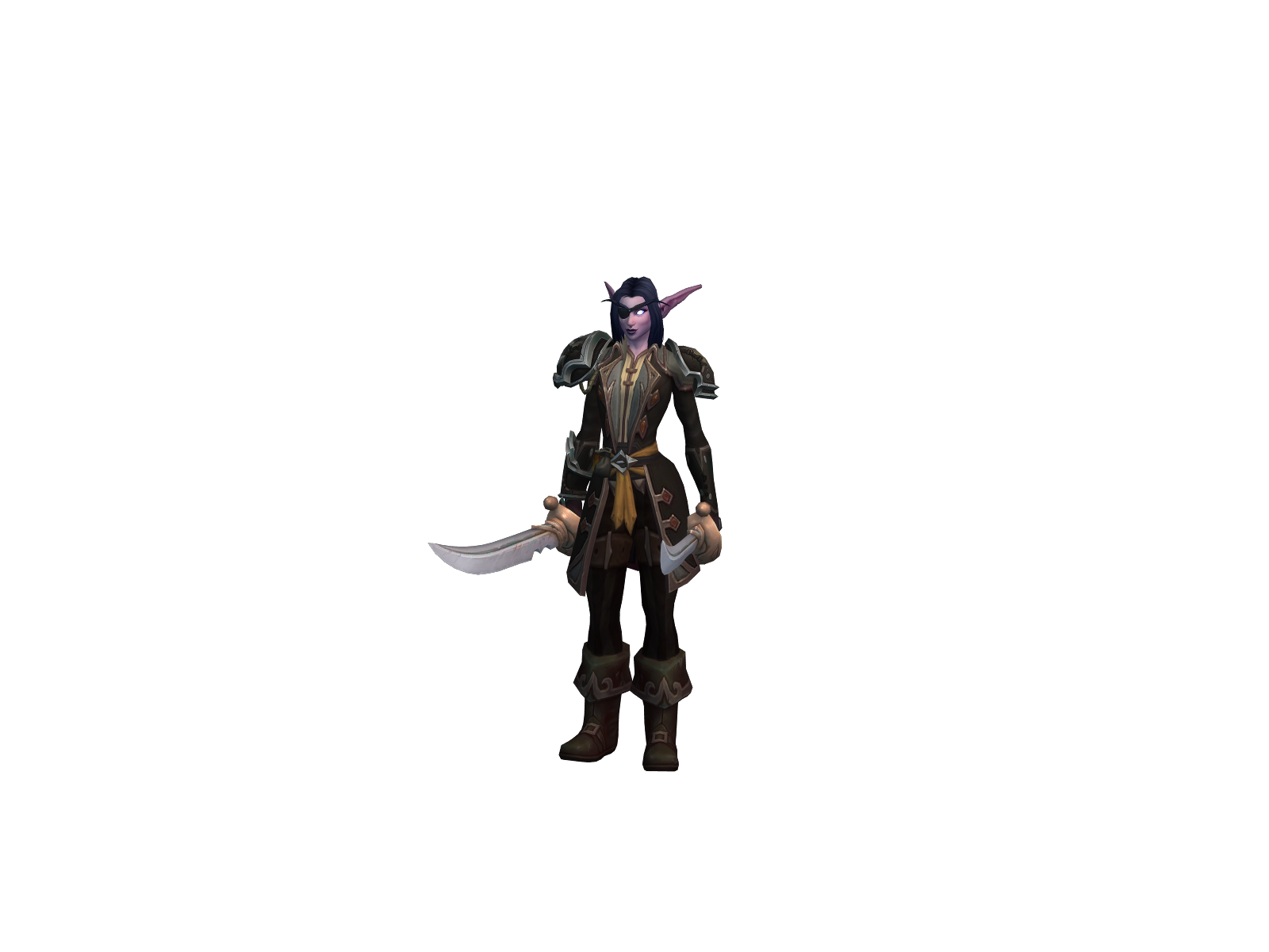 Maelorey 3D character render