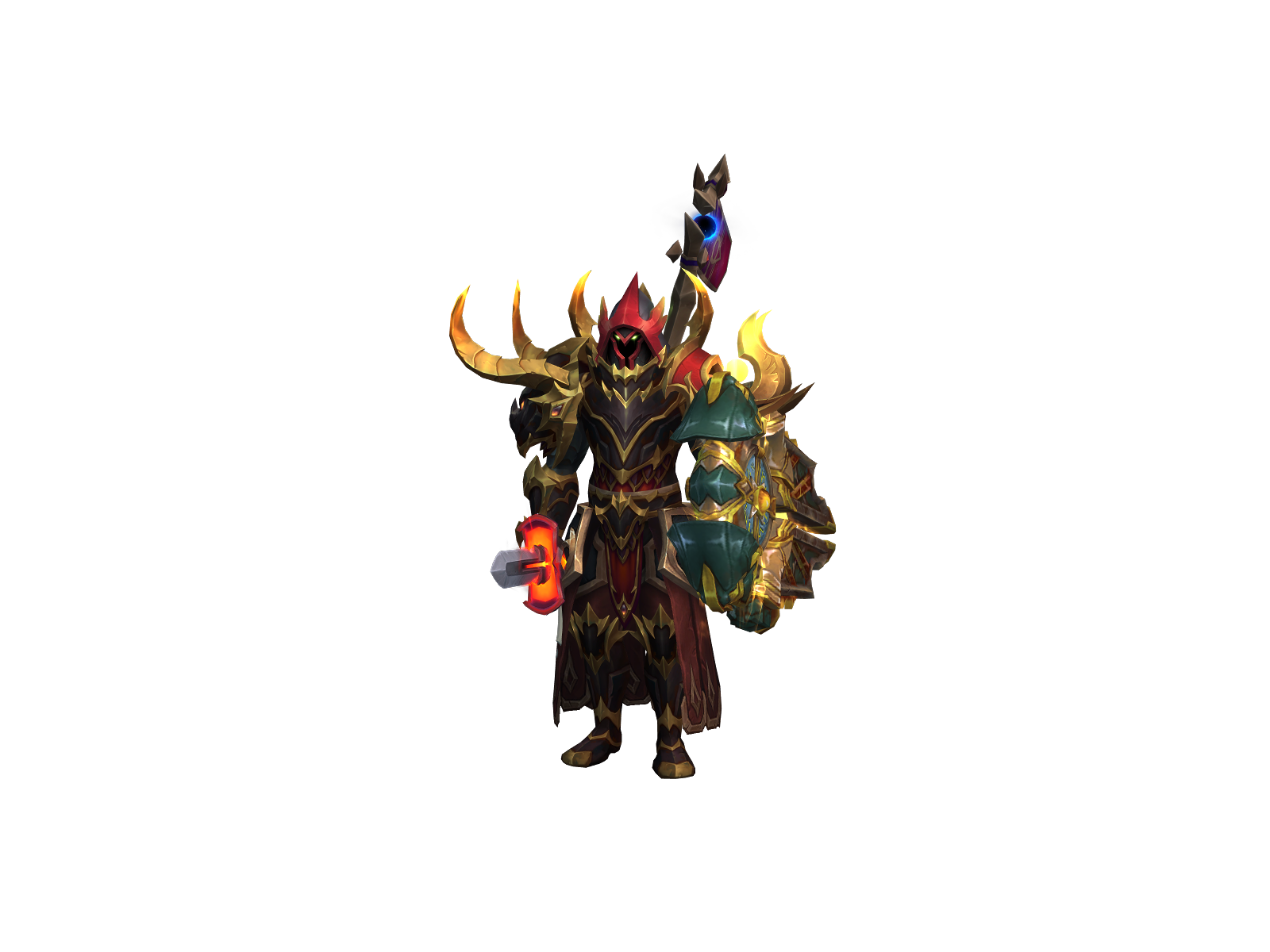 Crüst 3D character render