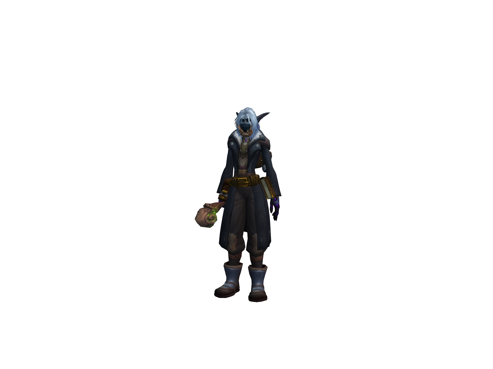 Secrose 3D character render