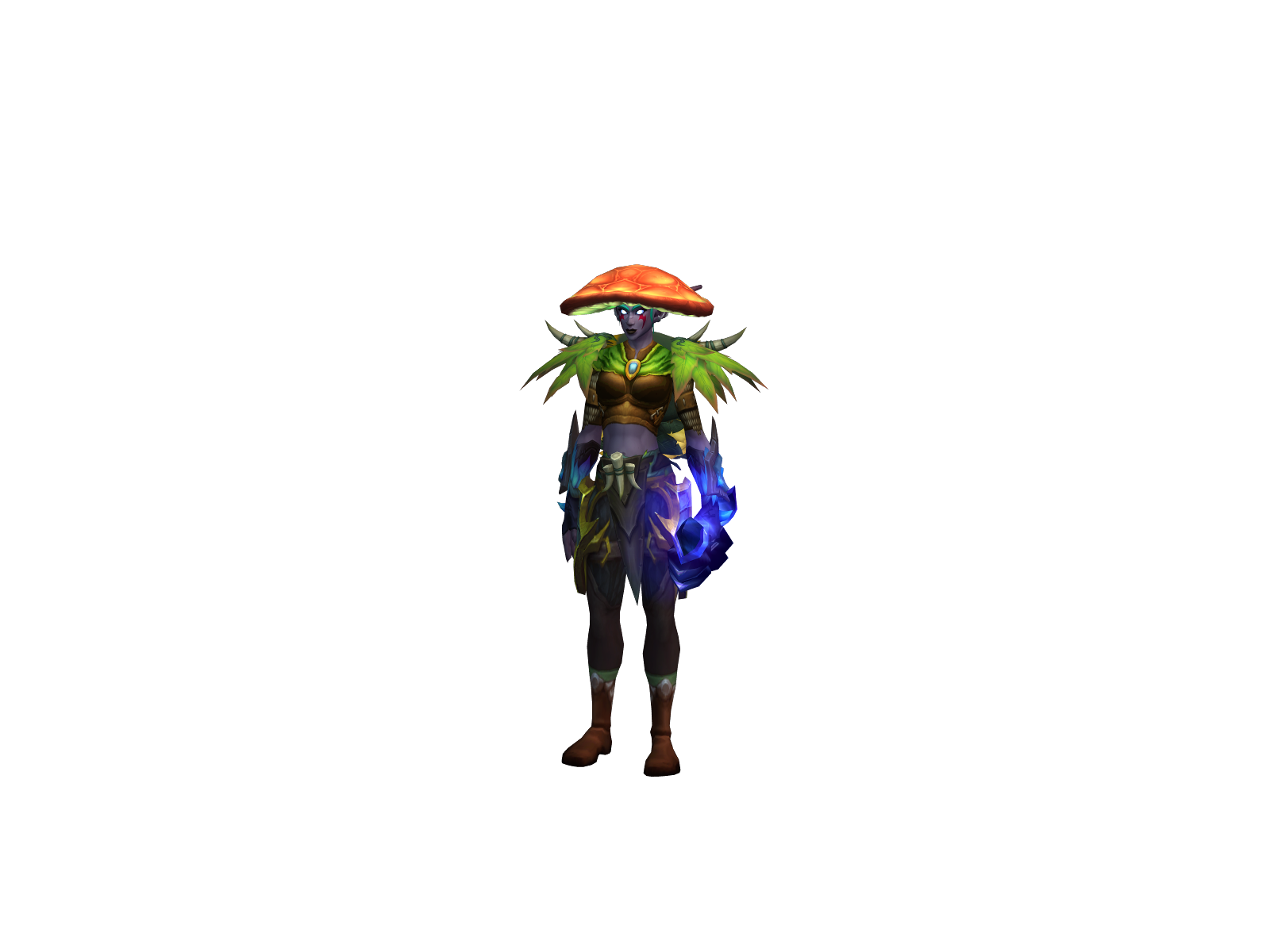 Rustte 3D character render