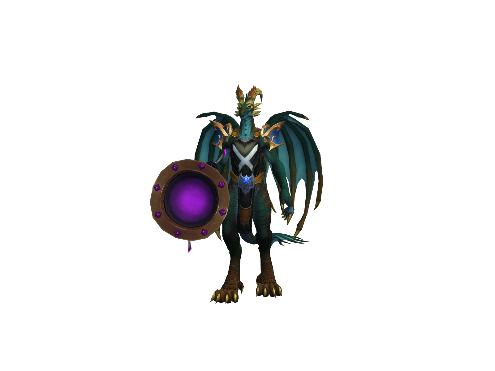 Ensetale 3D character render