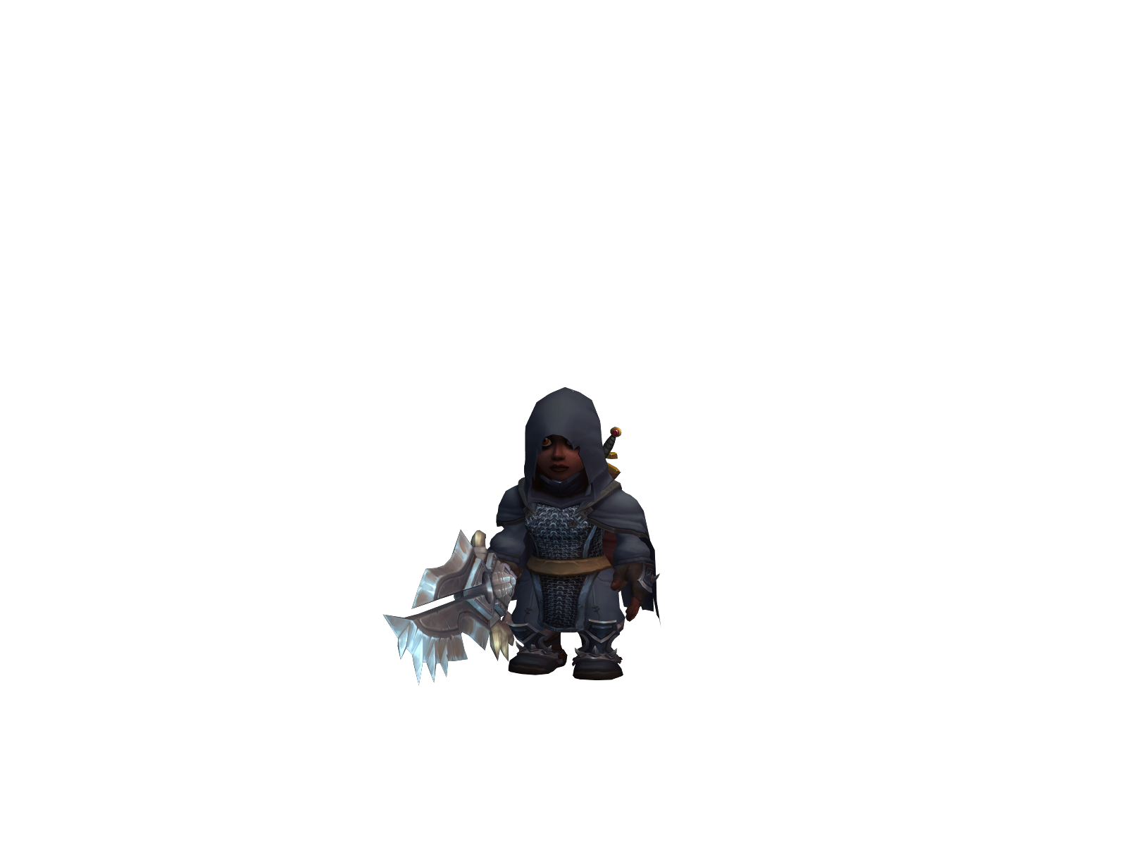 Montane 3D character render