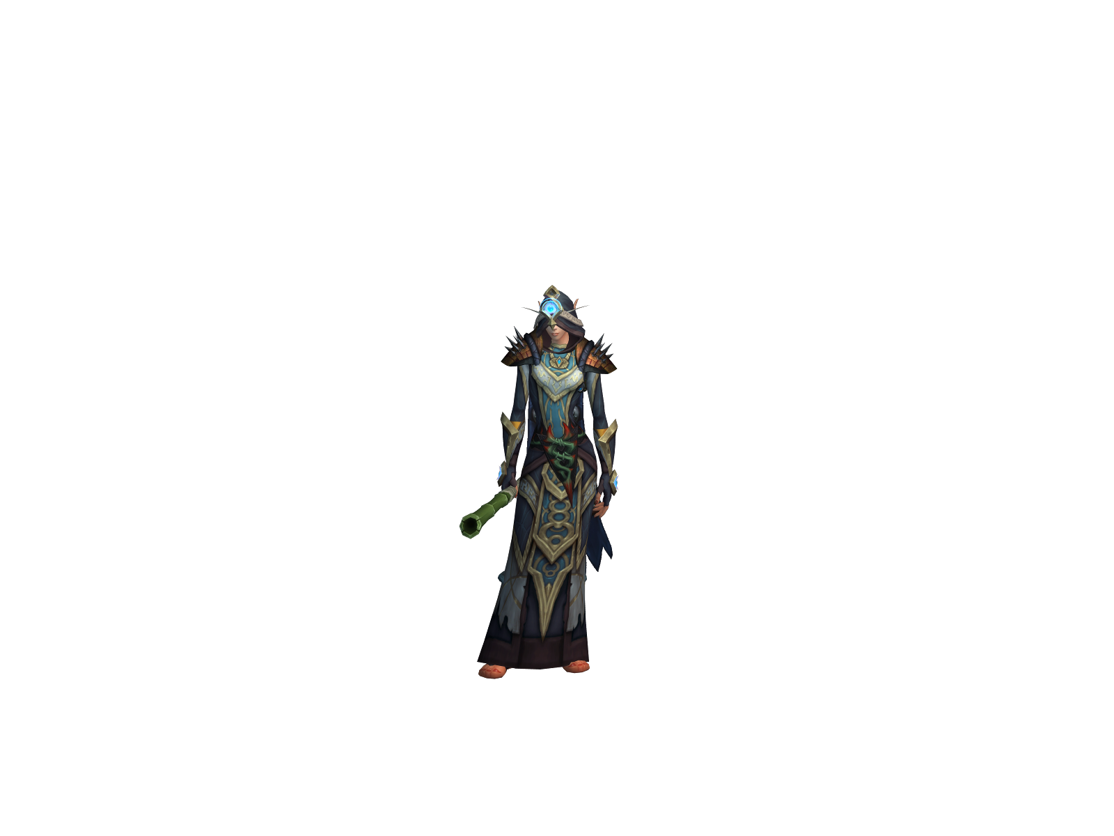 Angelteare 3D character render