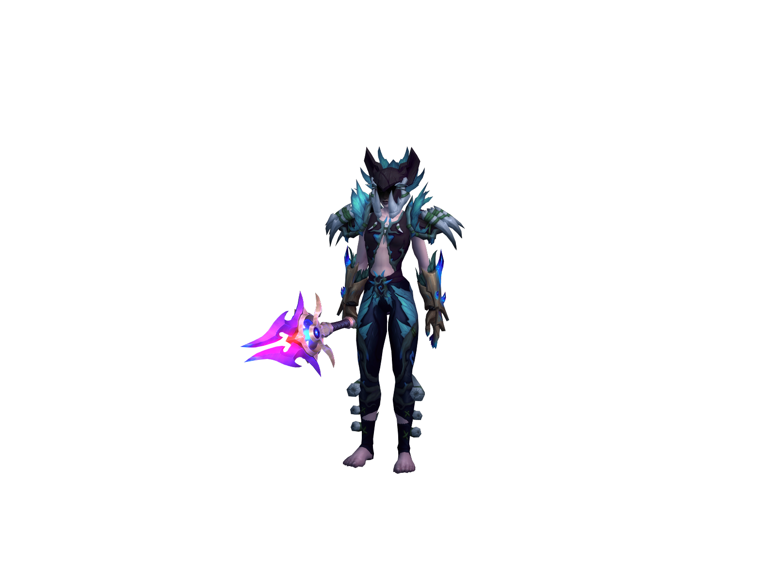 Brískó 3D character render