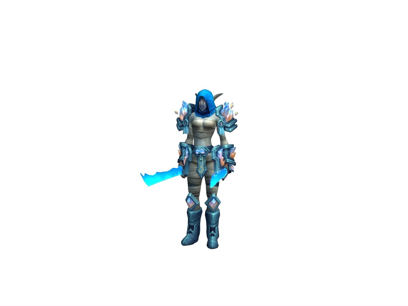 Ginshi 3D character render