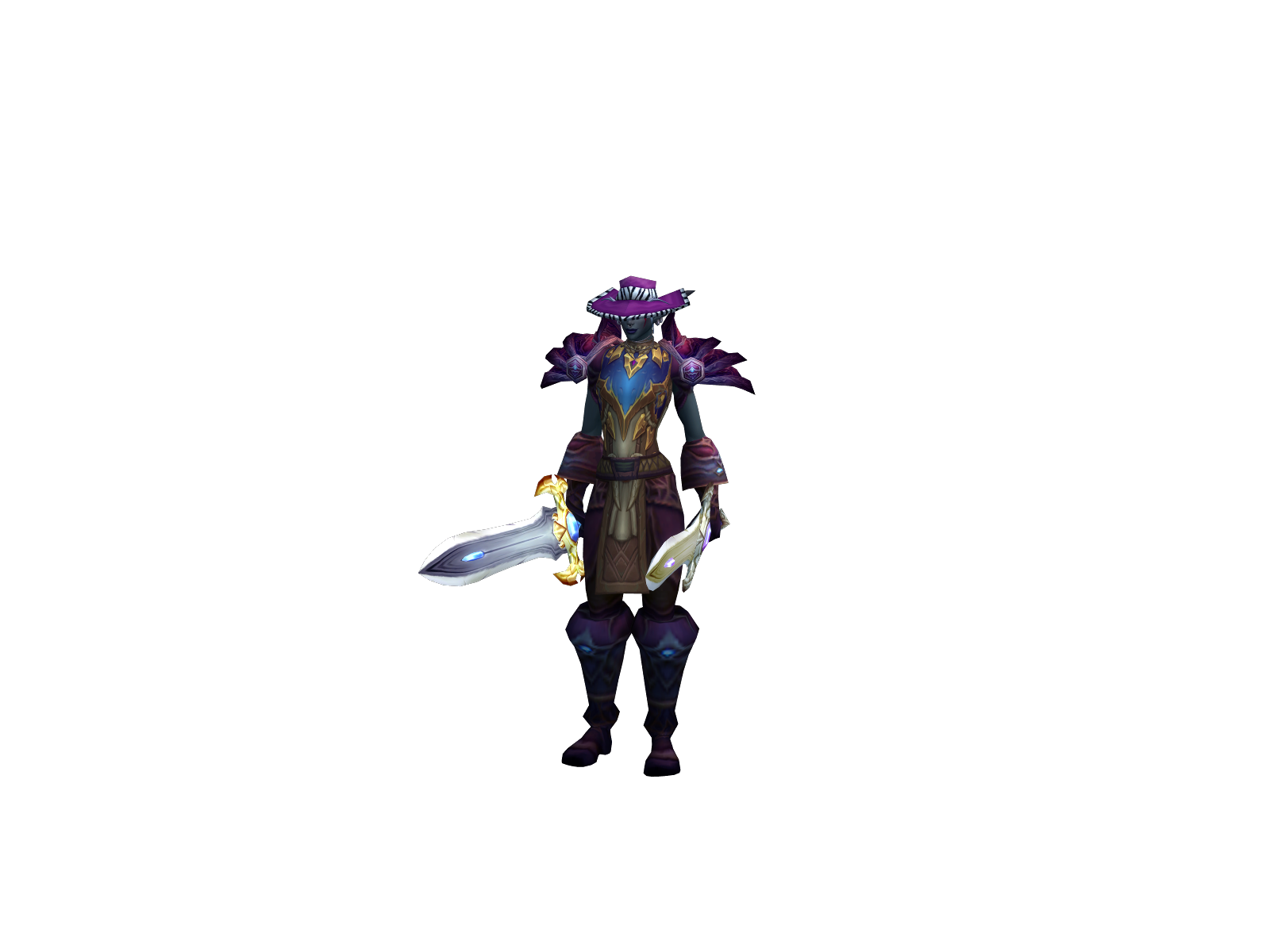 Roguey 3D character render