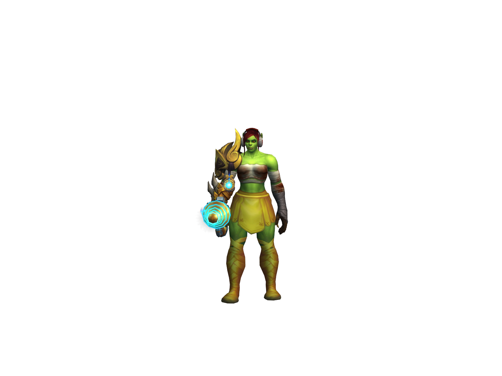 Critzy 3D character render