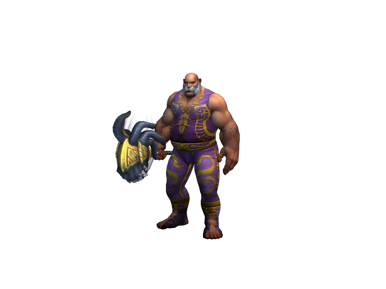 Siklieu 3D character render
