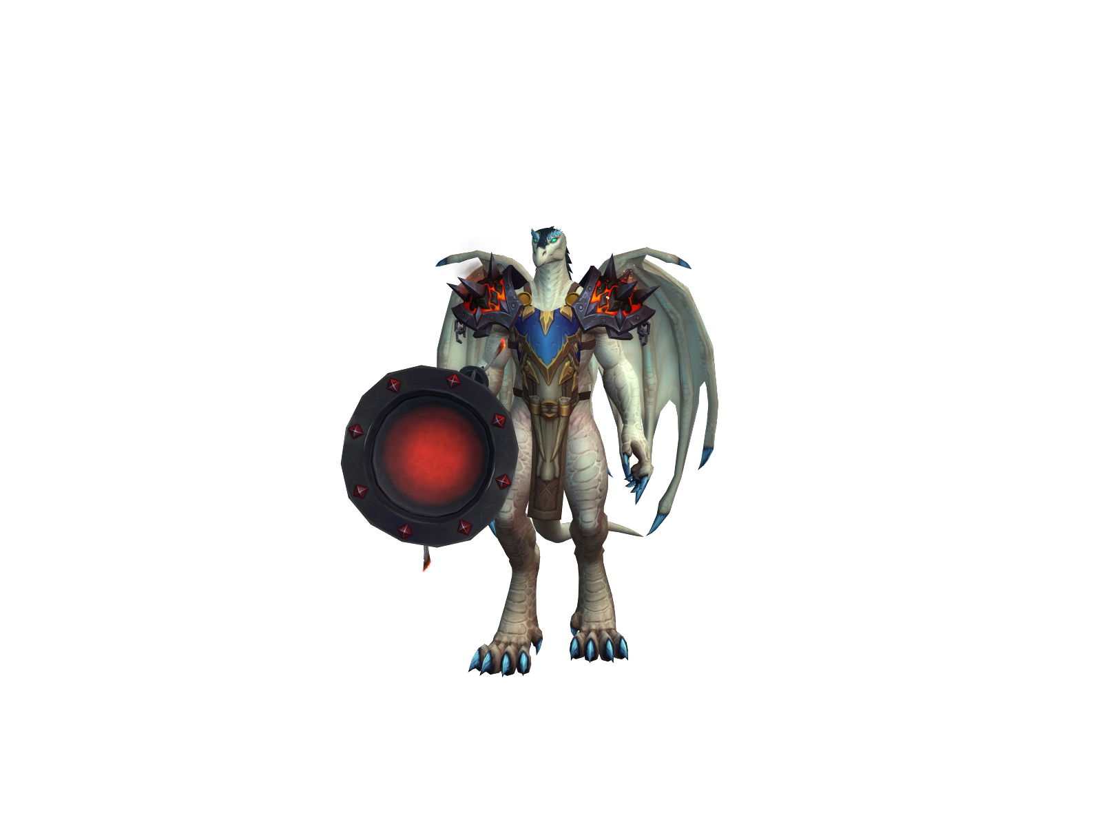 Crabdragoun 3D character render