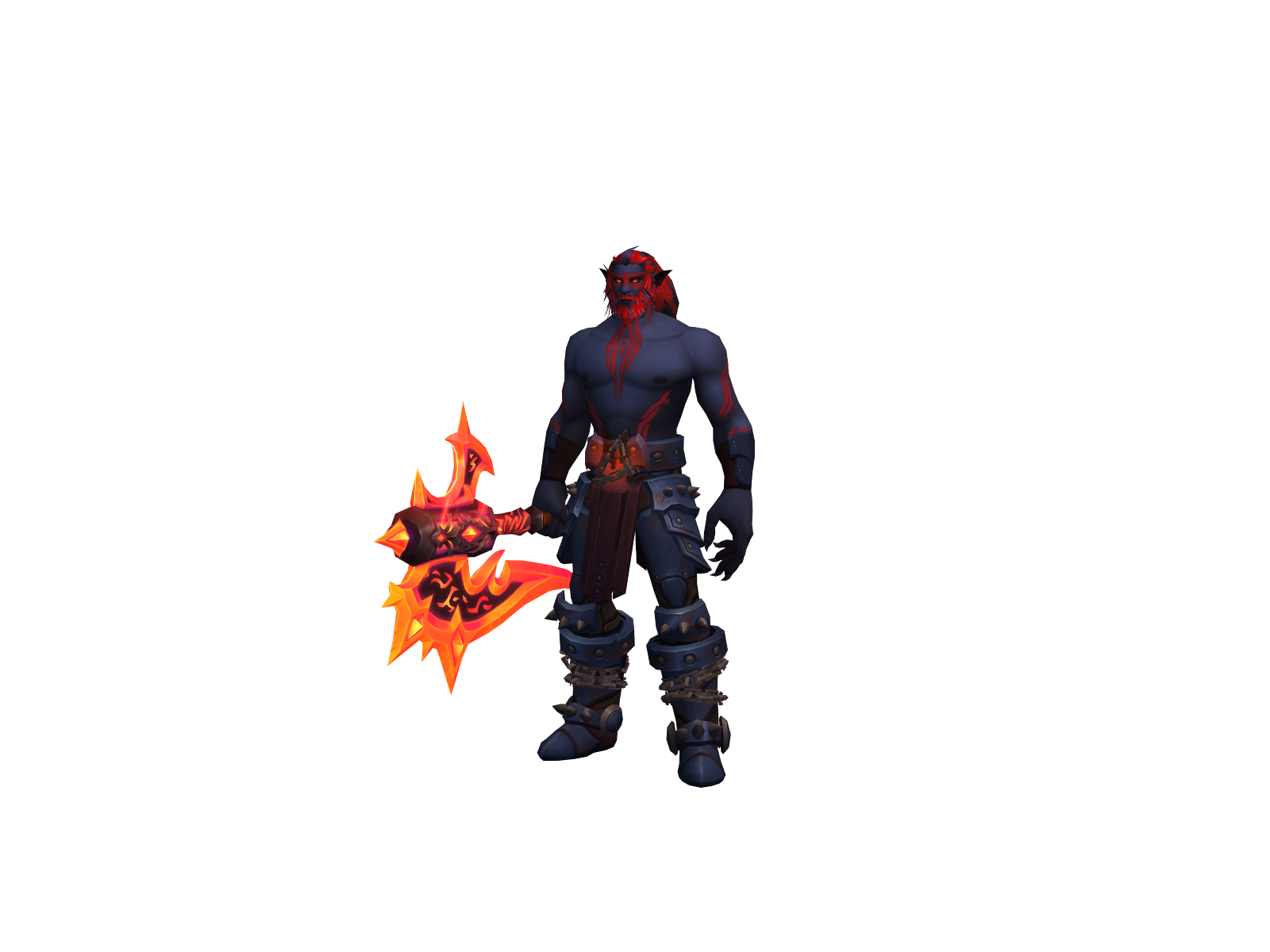 Technohallow 3D character render