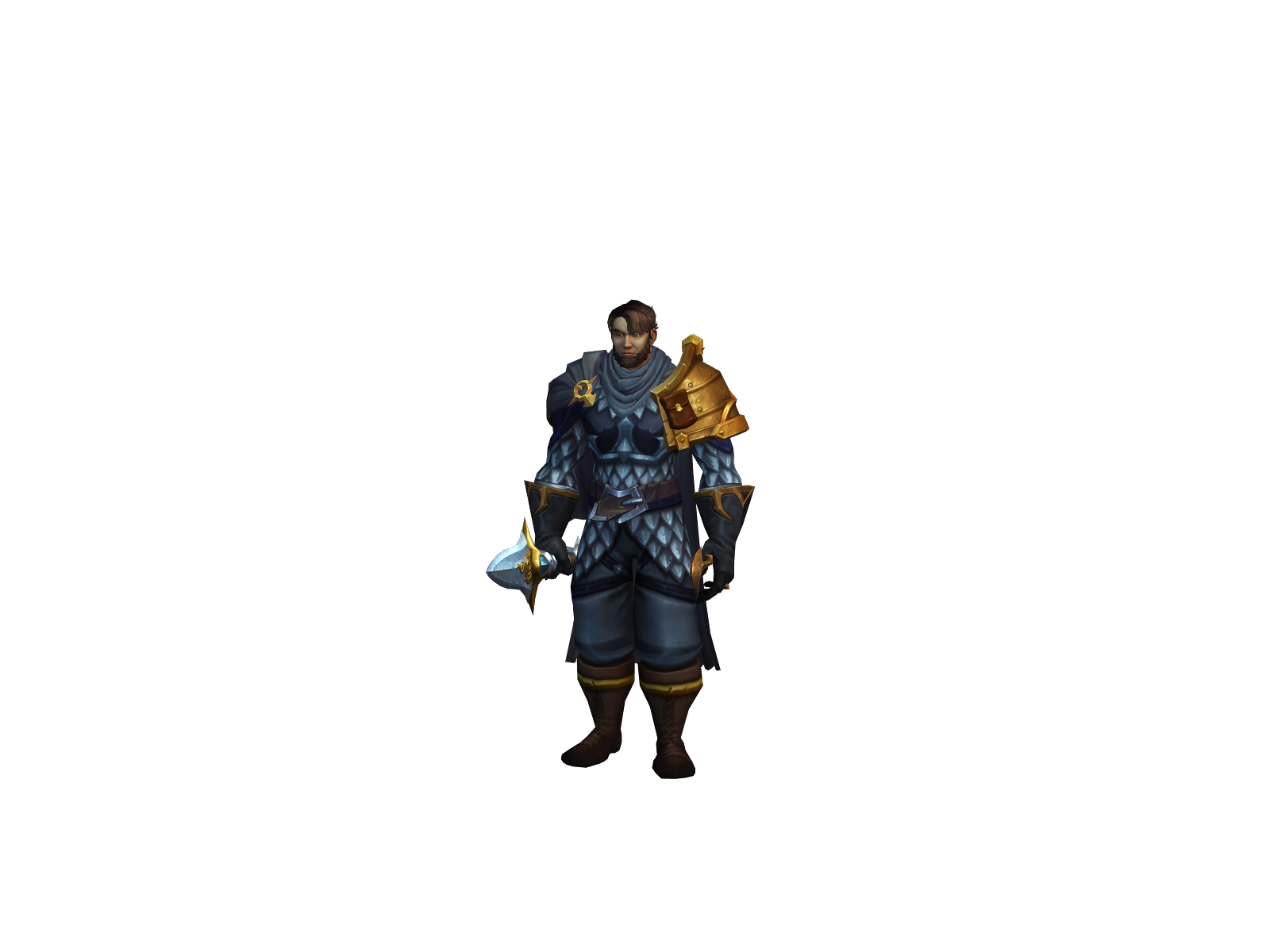 Exavier 3D character render