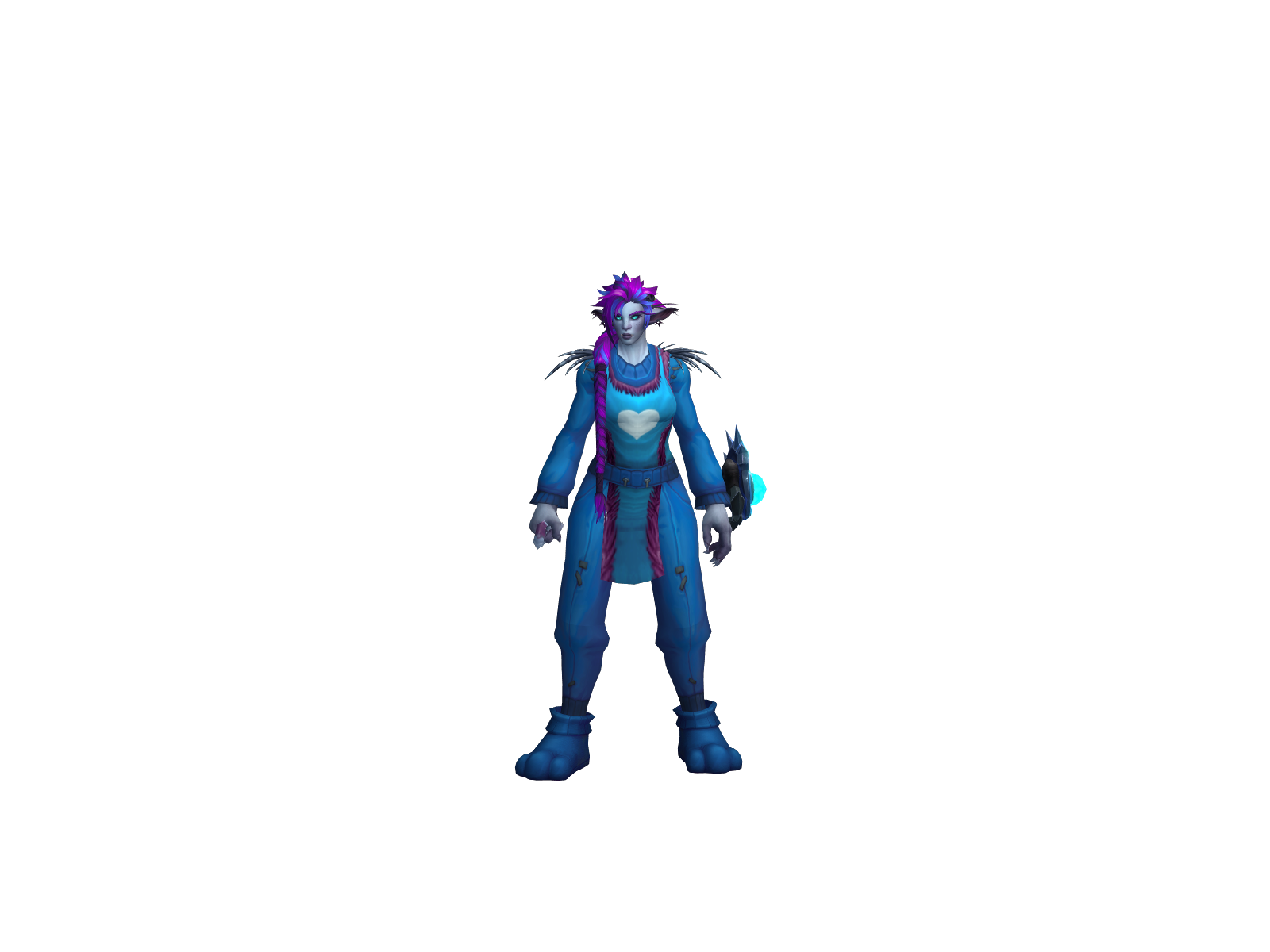 Sapphia 3D character render