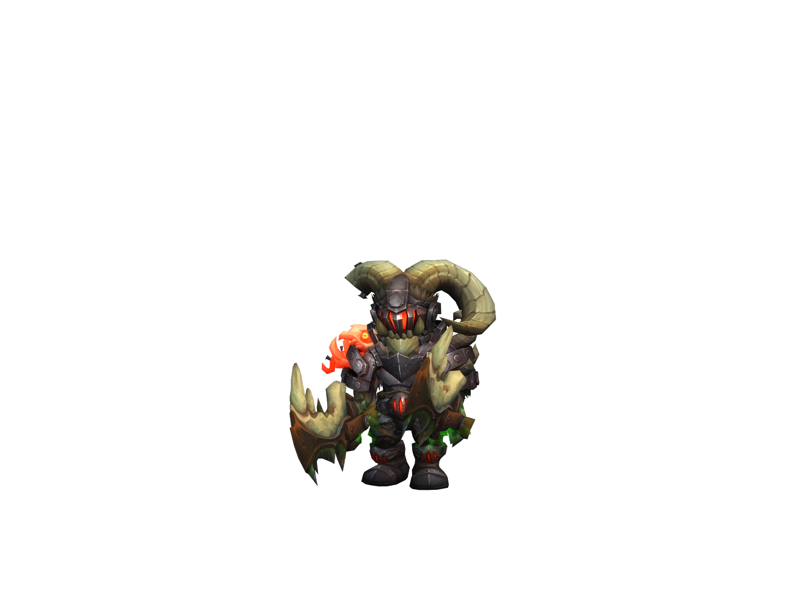 Spicyclappin 3D character render