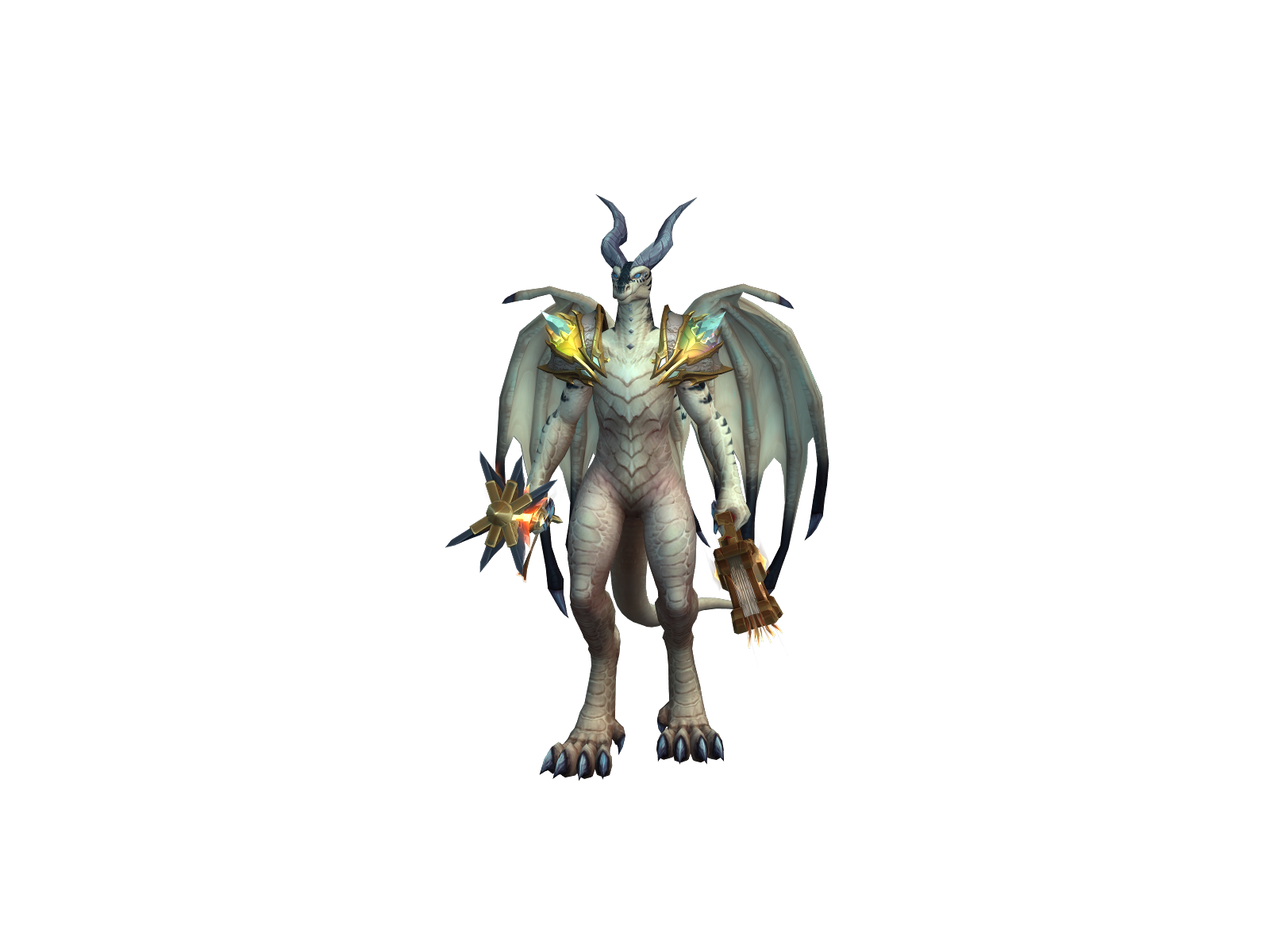 Pogvo 3D character render