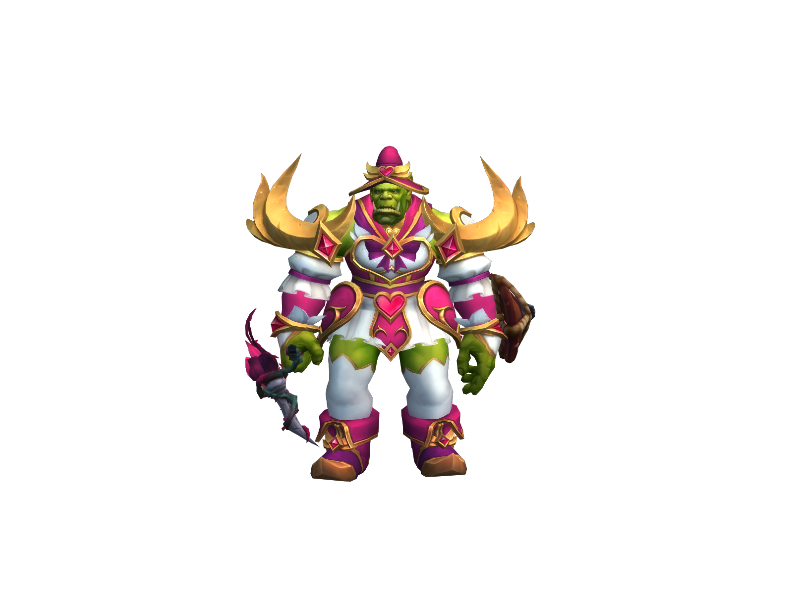 Foodfighter 3D character render
