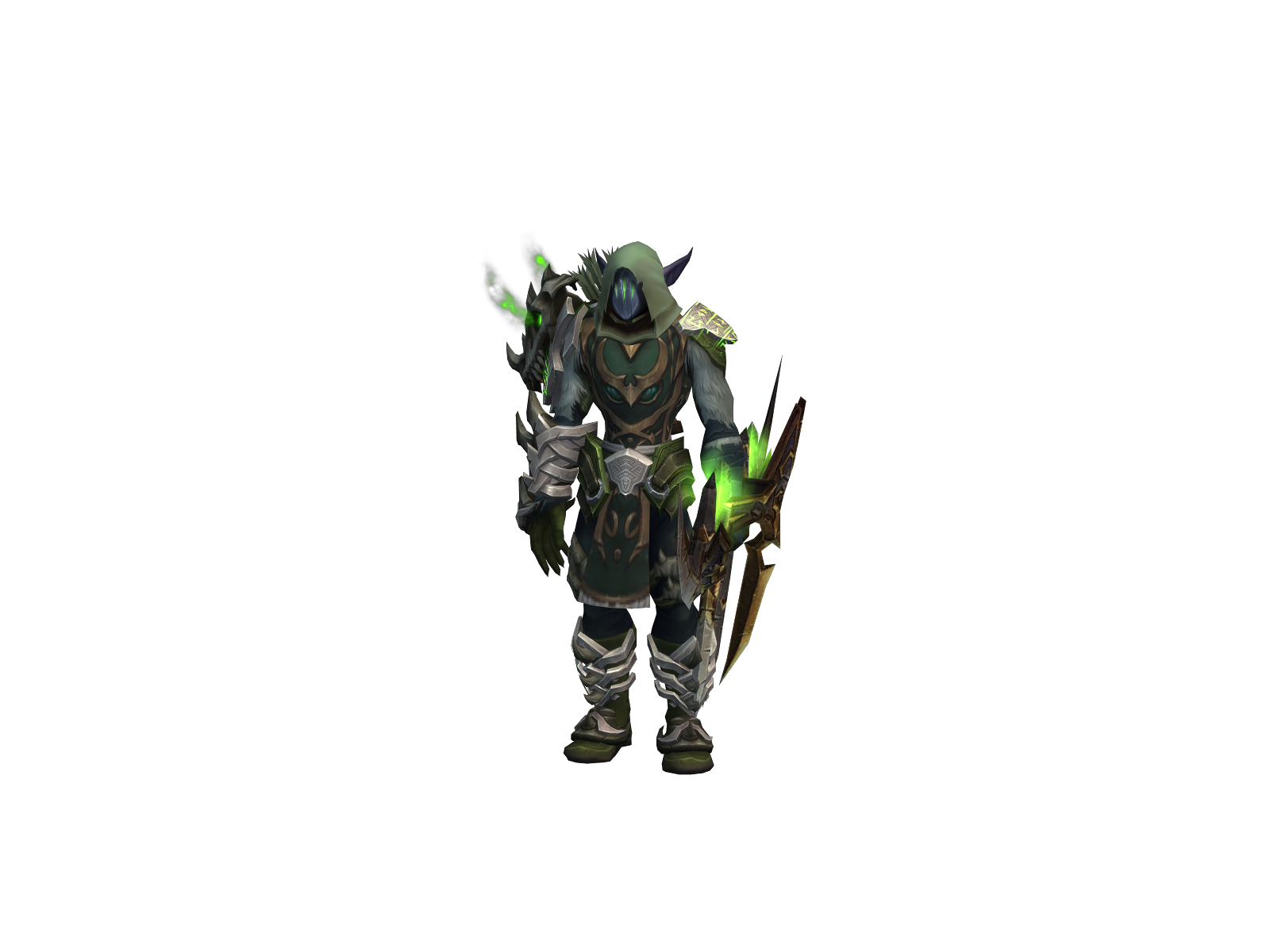 Malørt 3D character render