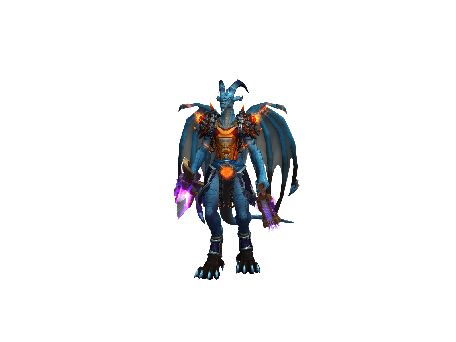 Sanaldragon 3D character render