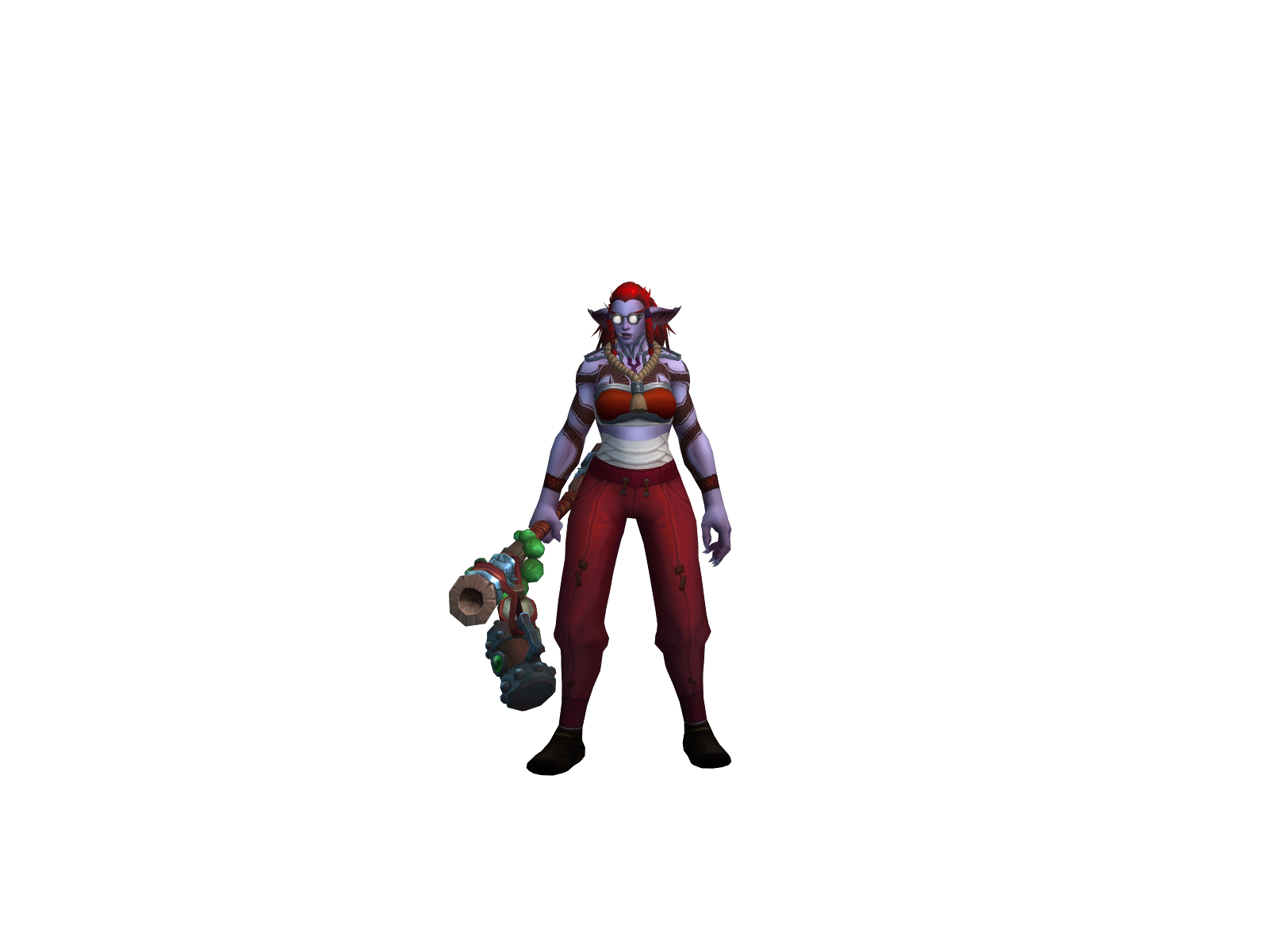 Mamifisting 3D character render