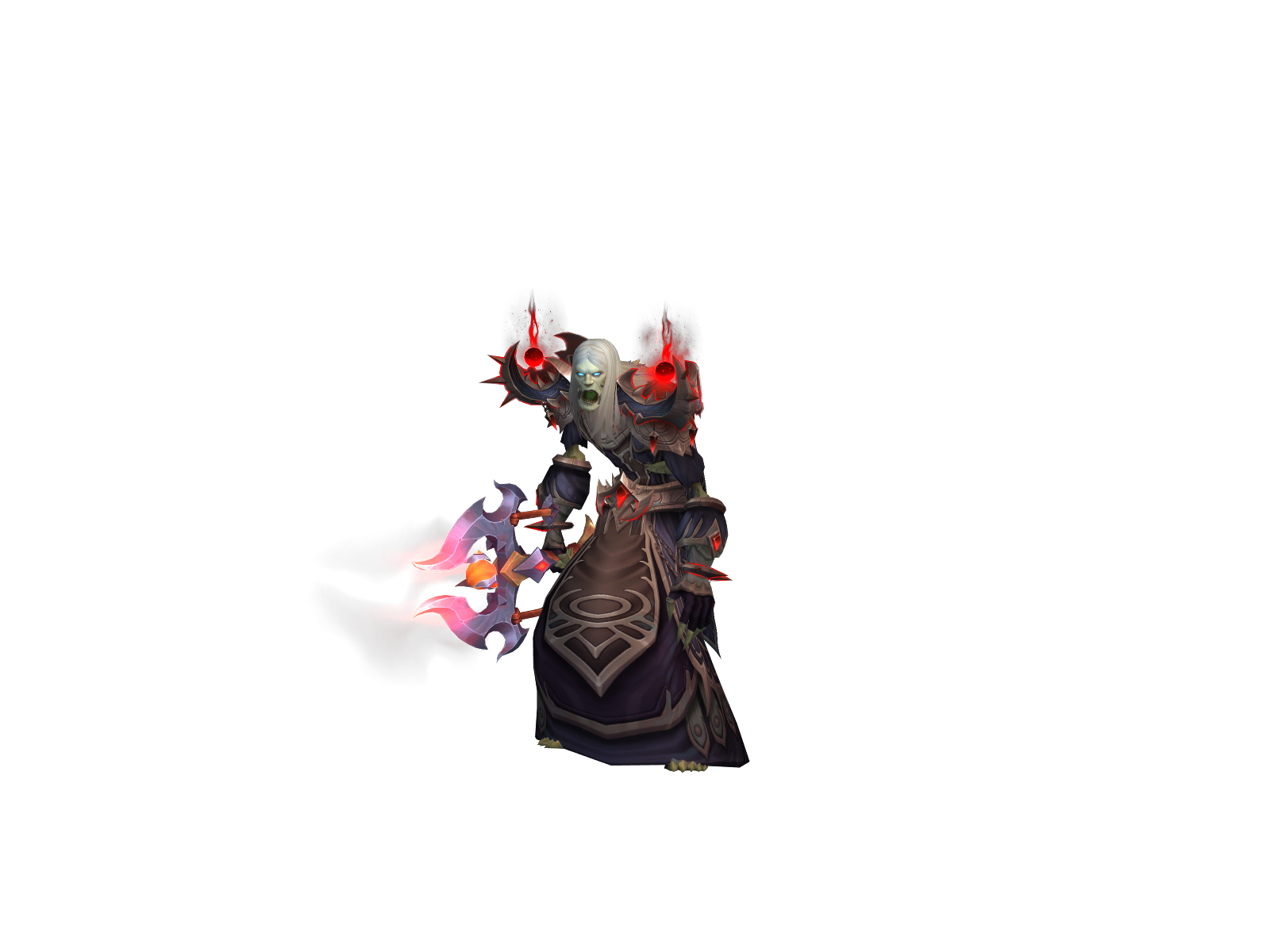 Partickle 3D character render